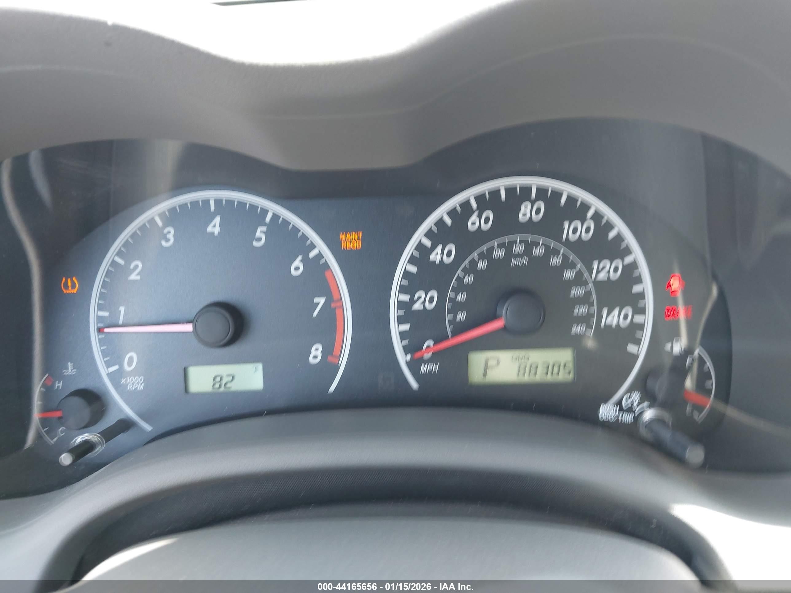 2010 Toyota Corolla VIN 1NXBU4EE5AZ302592 IAAI salvage auction — Unknown, Salvage (Hawaii), sold $600 on 2026-04-28 (photo 7)
