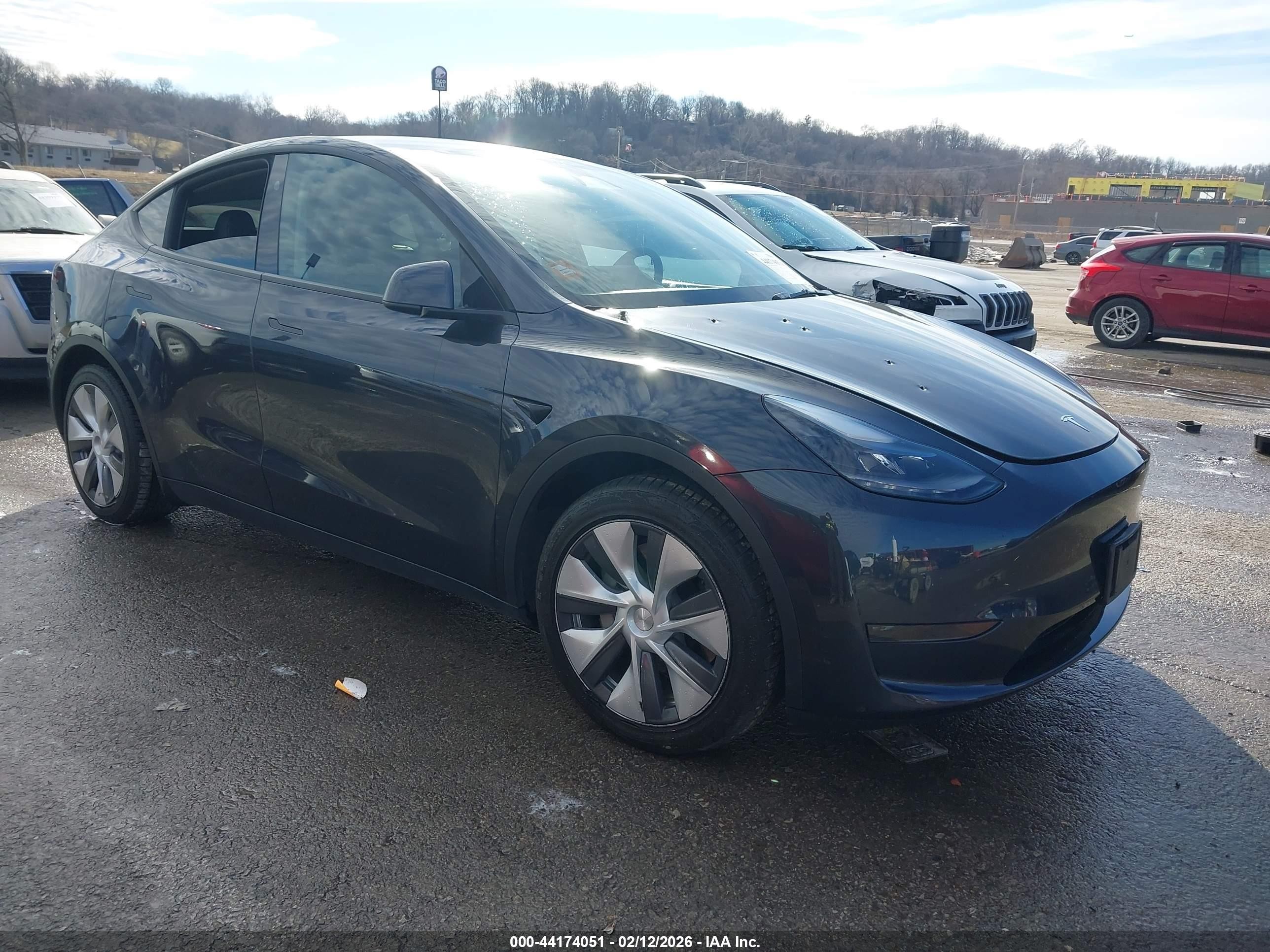 2024 Tesla Model Y VIN 7SAYGDED7RF087317 — IAAI salvage auction photo