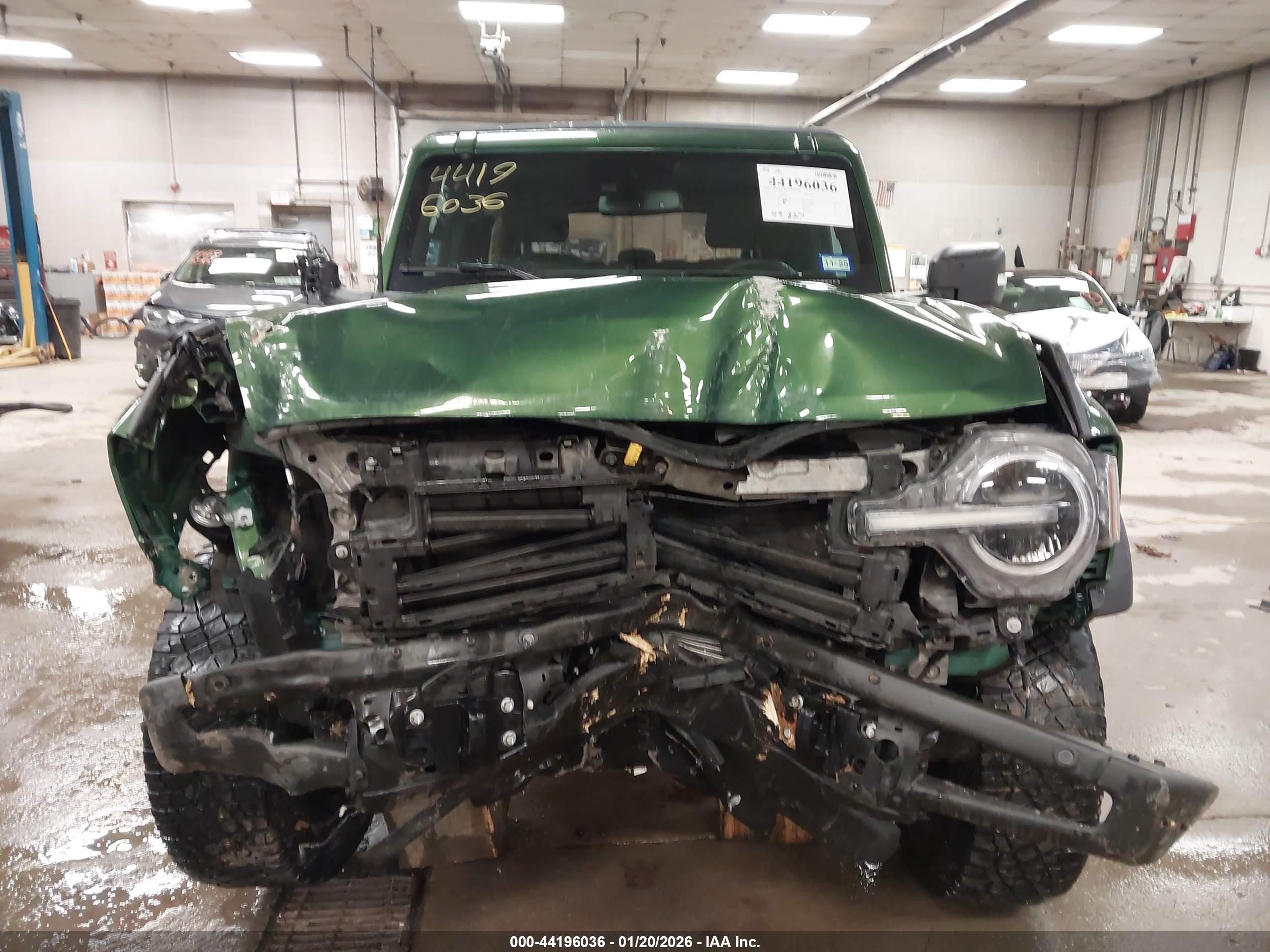 2022 Ford Bronco VIN 1FMEE5DP6NLB65631 IAAI salvage auction — Front End, Salvage (Maine), sold $7,500 on 2026-07-06 (photo 6)