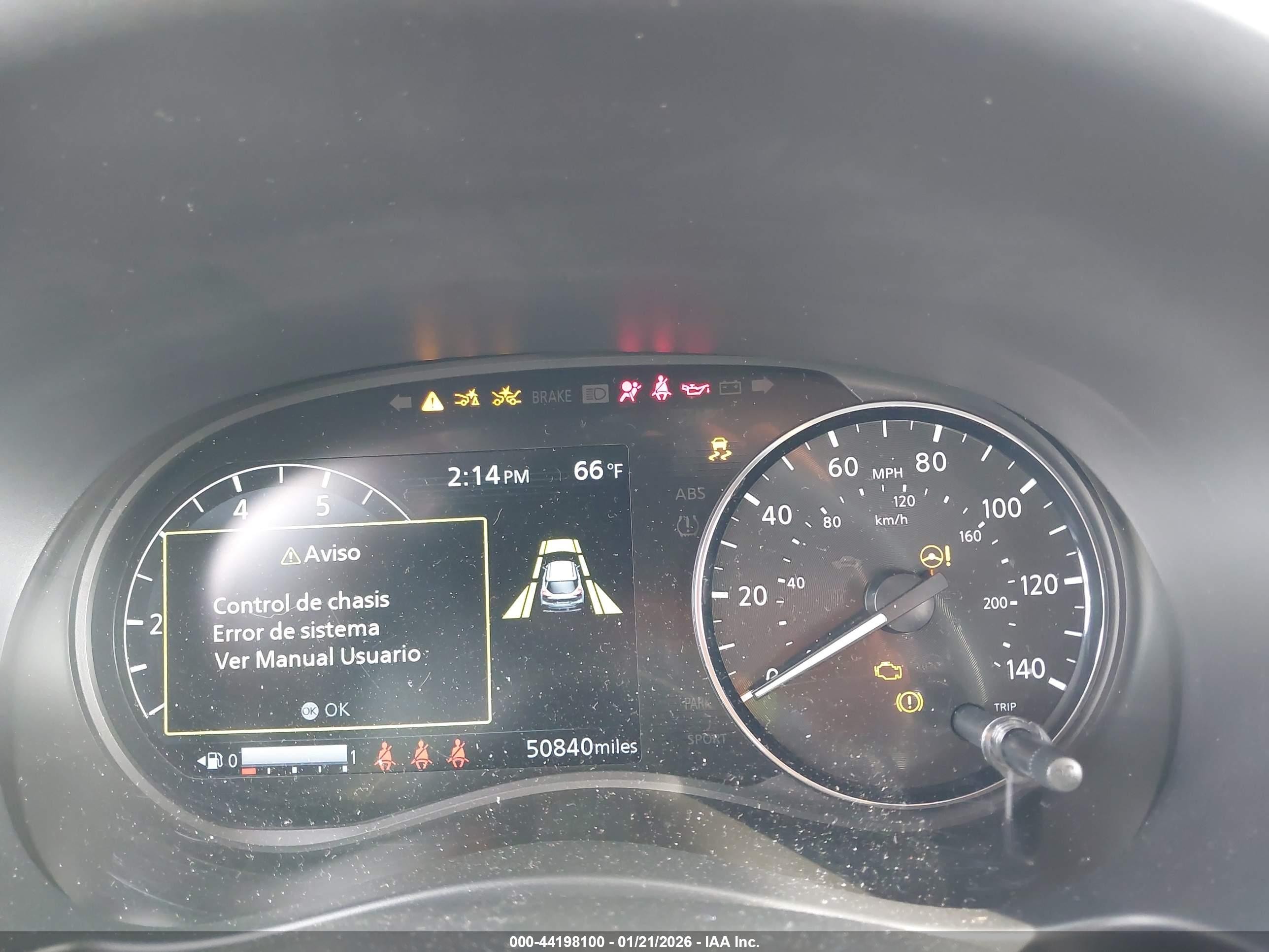 2023 Nissan Kicks VIN 3N1CP5CV9PL552111 IAAI salvage auction — Unknown, Salvage (California), sold $3,350 on 2026-07-09 (photo 7)