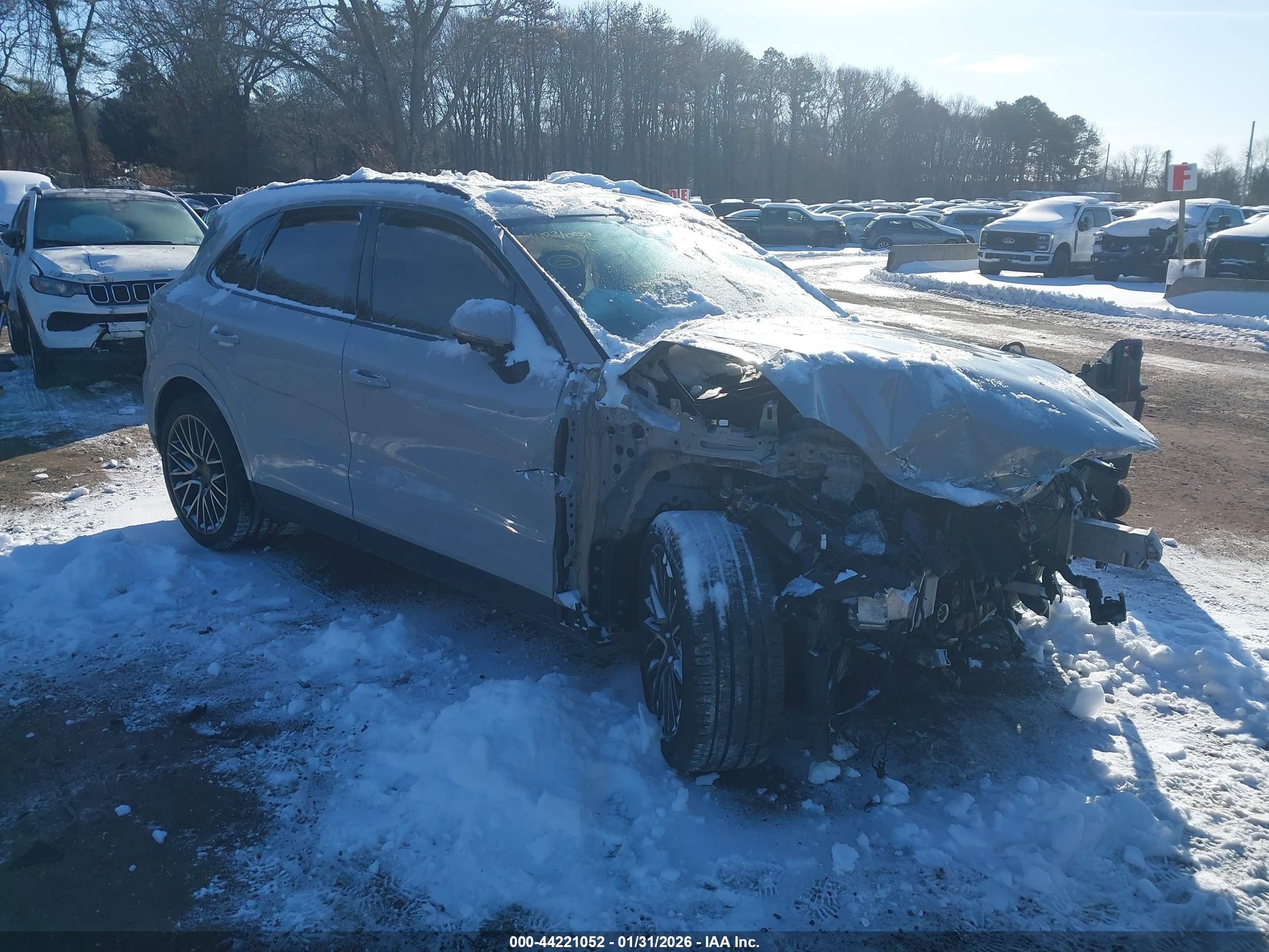 2022 Porsche Cayenne VIN WP1AB2AY4NDA32074 — IAAI salvage auction photo