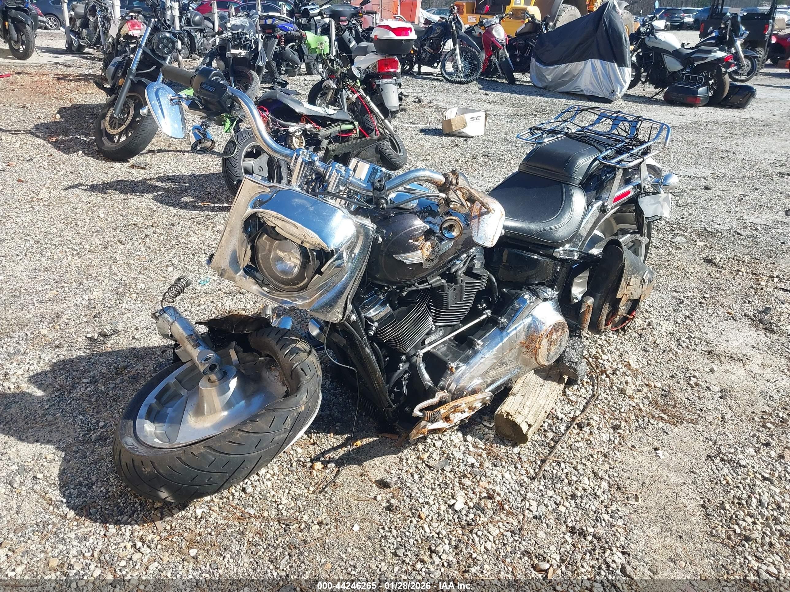 2021 Harley-davidson Fat boy VIN 1HD1YGK19MB067443 IAAI salvage auction — All Over, Salvage (Idaho), sold $4,550 on 2026-08-30 (photo 2)