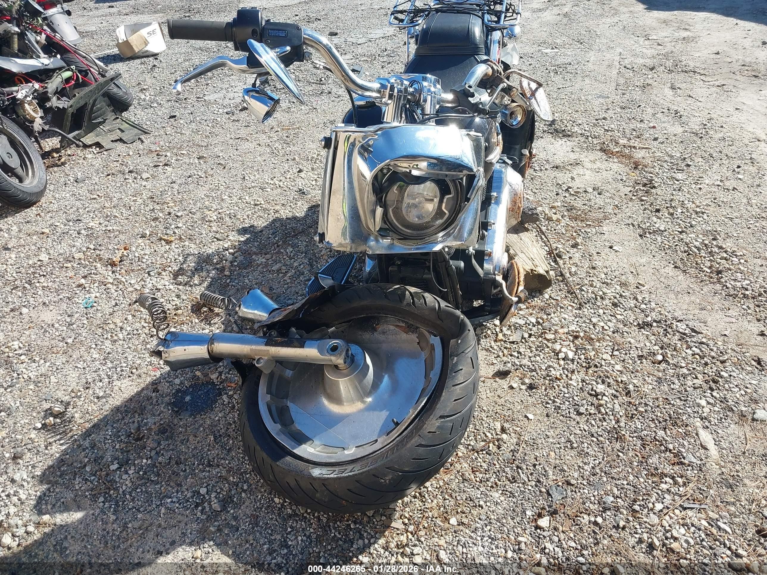 2021 Harley-davidson Fat boy VIN 1HD1YGK19MB067443 IAAI salvage auction — All Over, Salvage (Idaho), sold $4,550 on 2026-08-30 (photo 5)