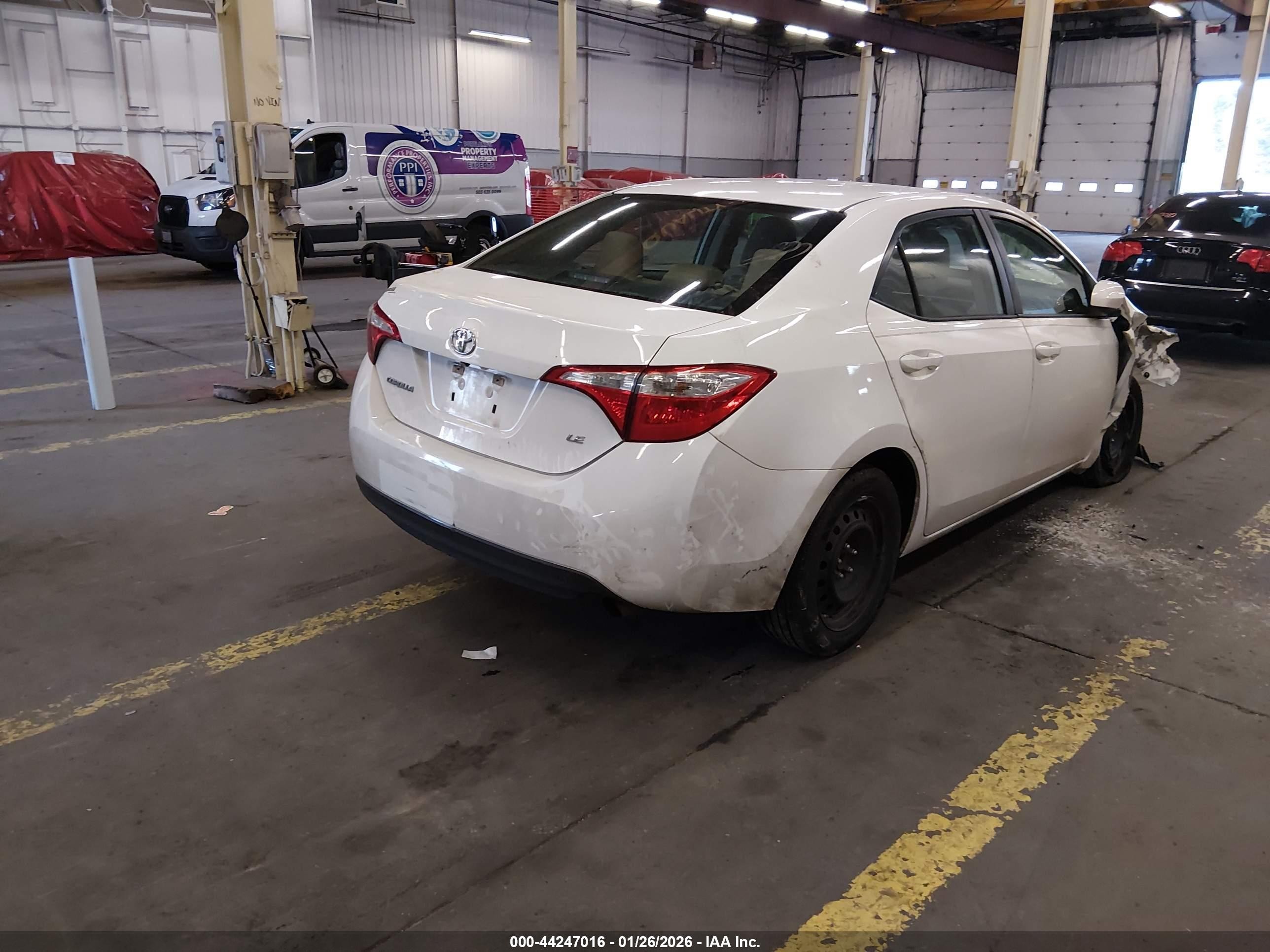 2016 Toyota Corolla VIN 5YFBURHE9GP478371 IAAI salvage auction — Front End, Salvage (Oregon), sold $1,900 on 2026-07-02 (photo 4)