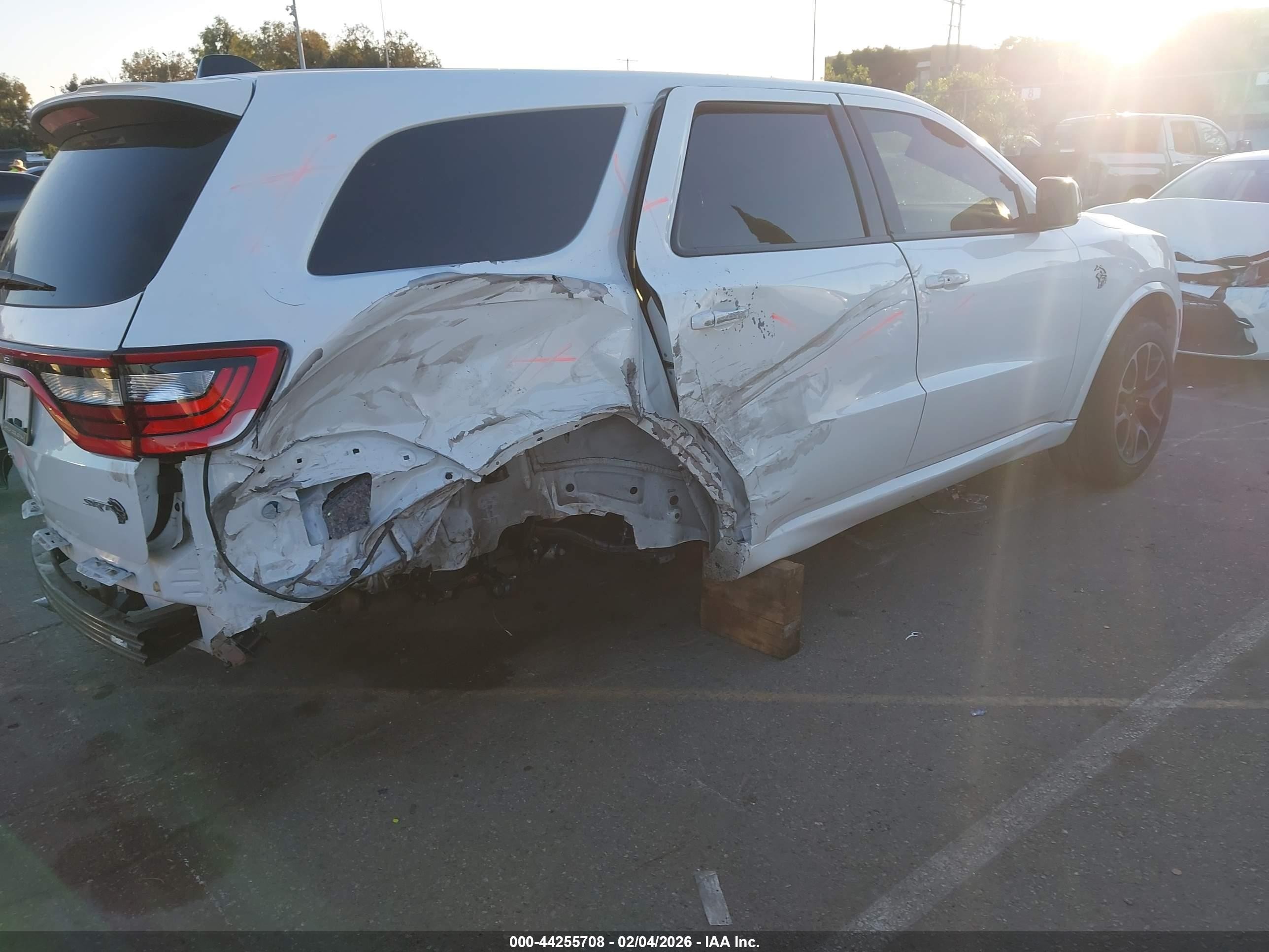 2024 Dodge Durango VIN 1C4SDJH91RC126661 IAAI salvage auction — Rear End, Salvage (California), sold $29,450 on 2026-04-02 (photo 4)