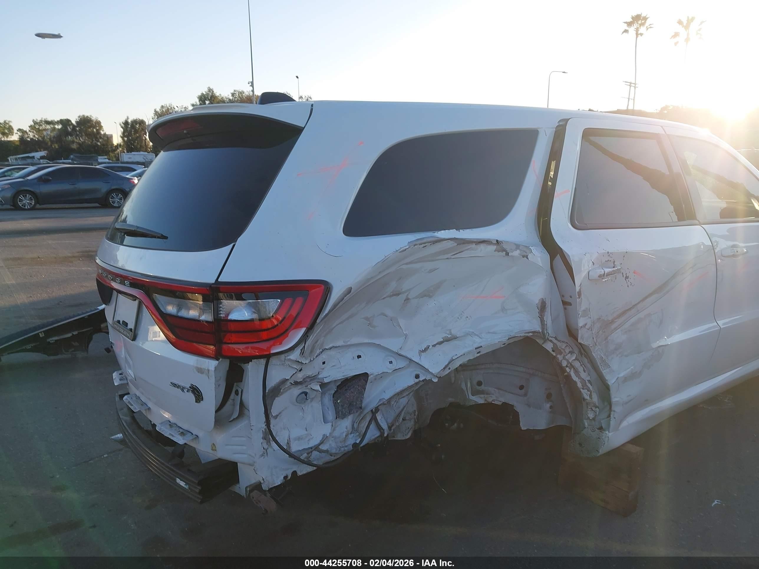 2024 Dodge Durango VIN 1C4SDJH91RC126661 IAAI salvage auction — Rear End, Salvage (California), sold $29,450 on 2026-04-02 (photo 6)