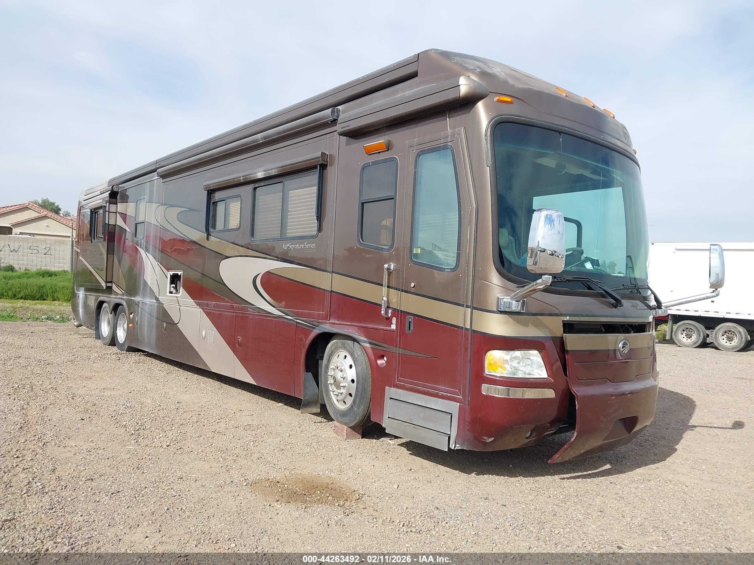 2008 Roadmaster rail All other VIN 1RF17571981047618 IAAI salvage auction — Theft, Salvage (Arizona), sold $9,750 on 2026-04-14 (photo 1)