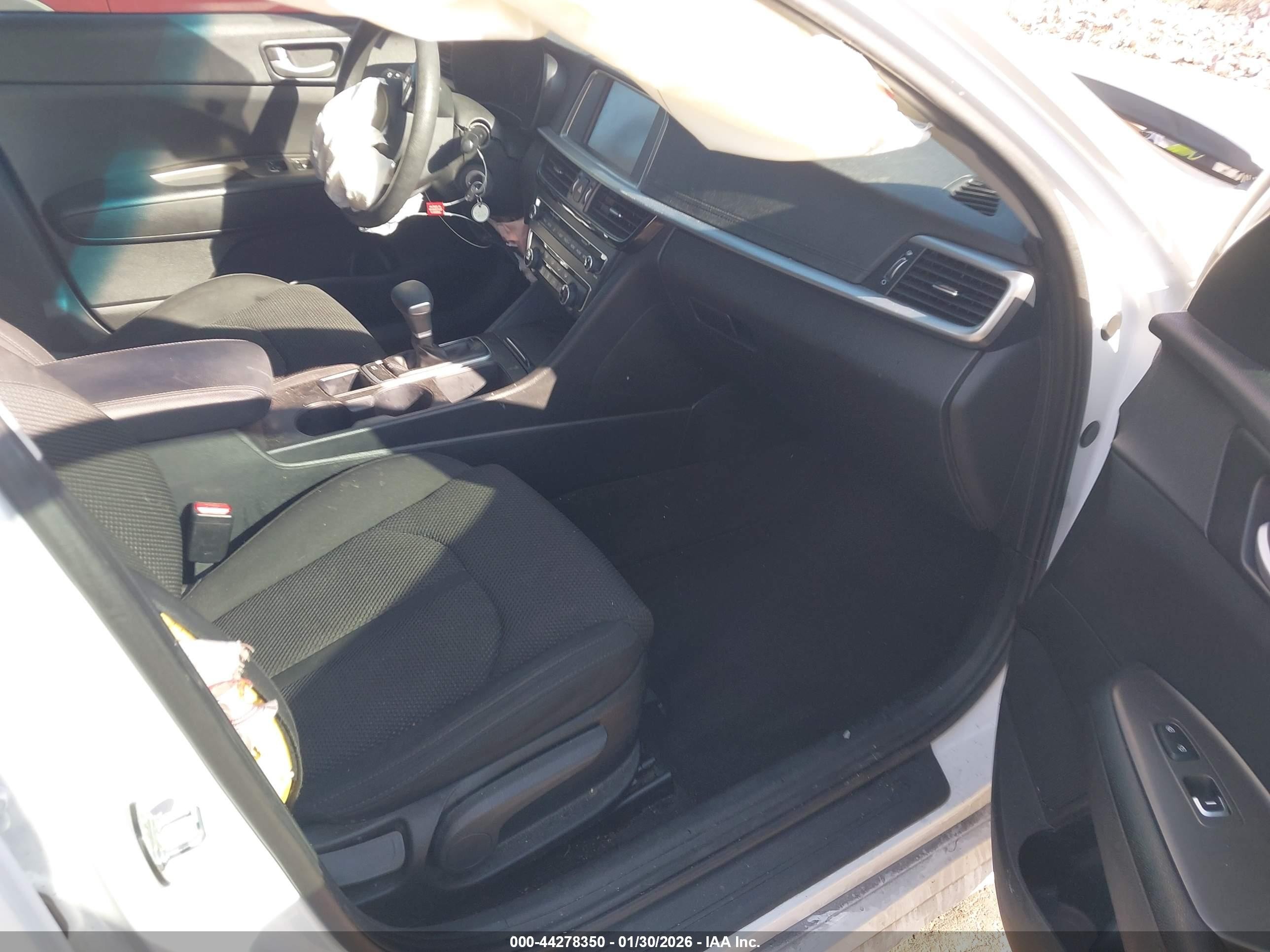 2019 Kia Optima VIN 5XXGT4L35KG295746 IAAI salvage auction — Front End, Salvage (Utah), sold $350 on 2026-07-09 (photo 5)