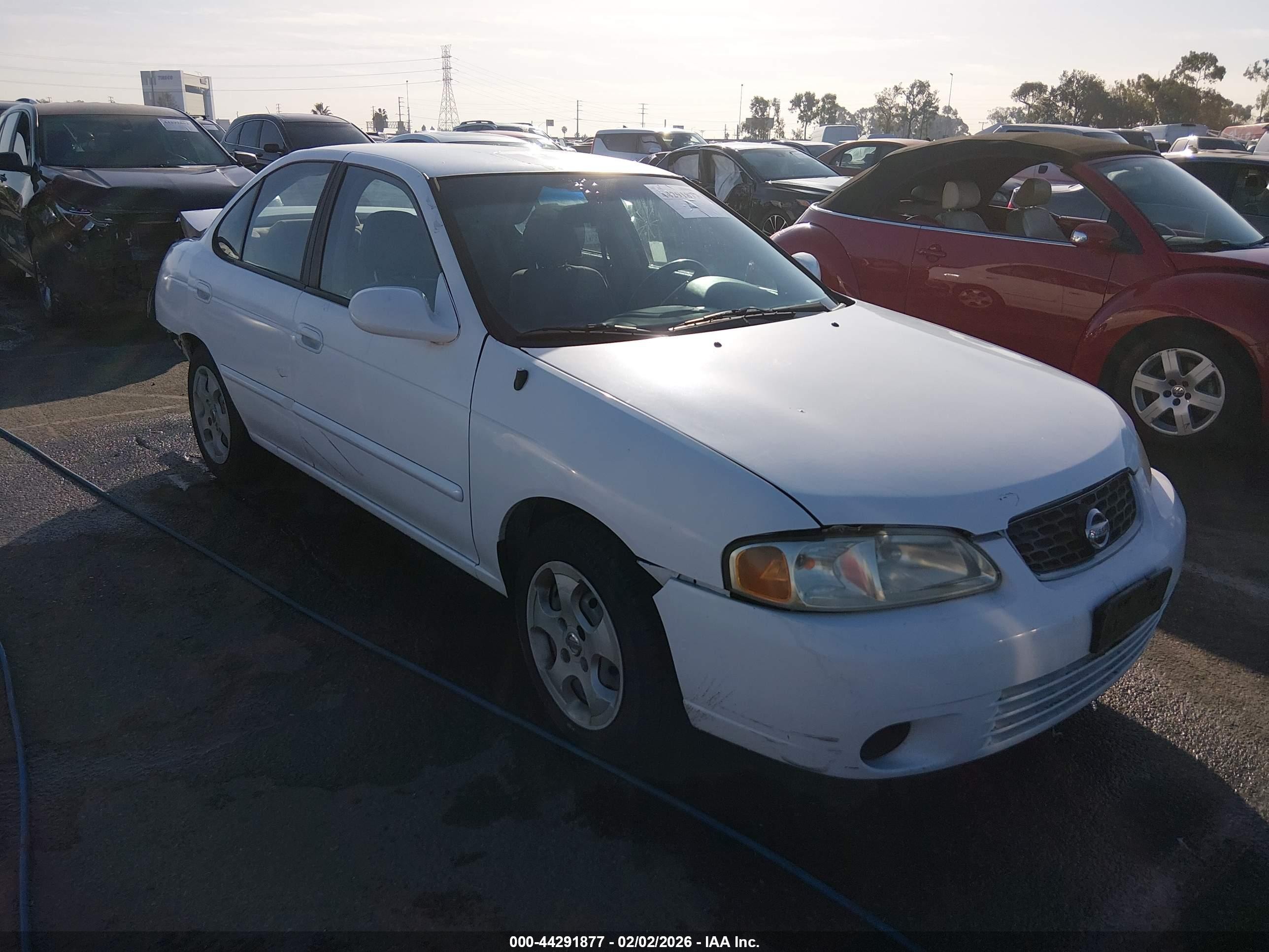 2003 Nissan Sentra VIN 3N1CB51D23L793334 IAAI salvage auction — Rear End, Salvage (California), sold $275 on 2026-07-09 (photo 1)