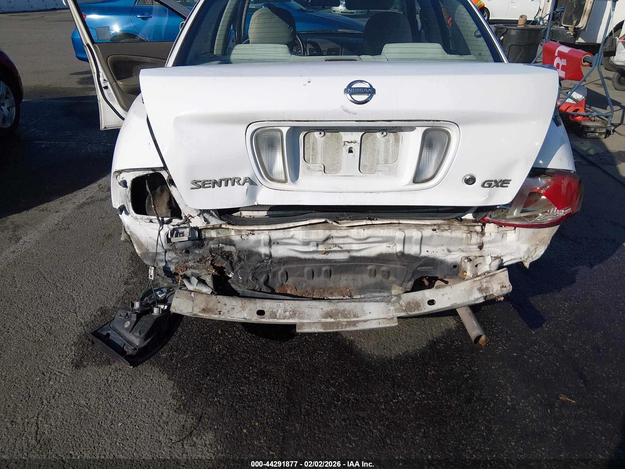 2003 Nissan Sentra VIN 3N1CB51D23L793334 IAAI salvage auction — Rear End, Salvage (California), sold $275 on 2026-07-09 (photo 6)