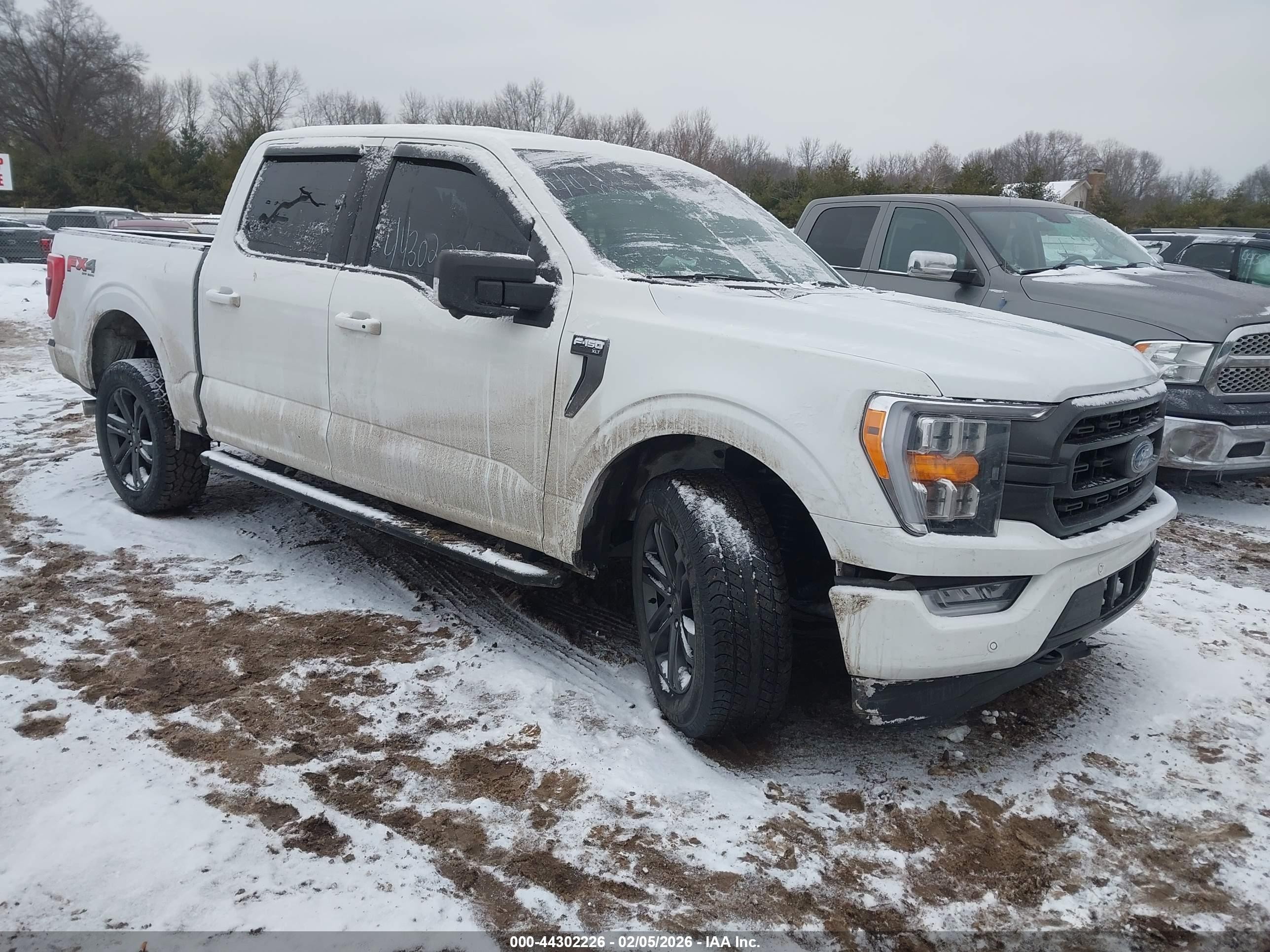 2022 Ford F-150 VIN 1FTFW1E89NFA66306 — IAAI salvage auction photo