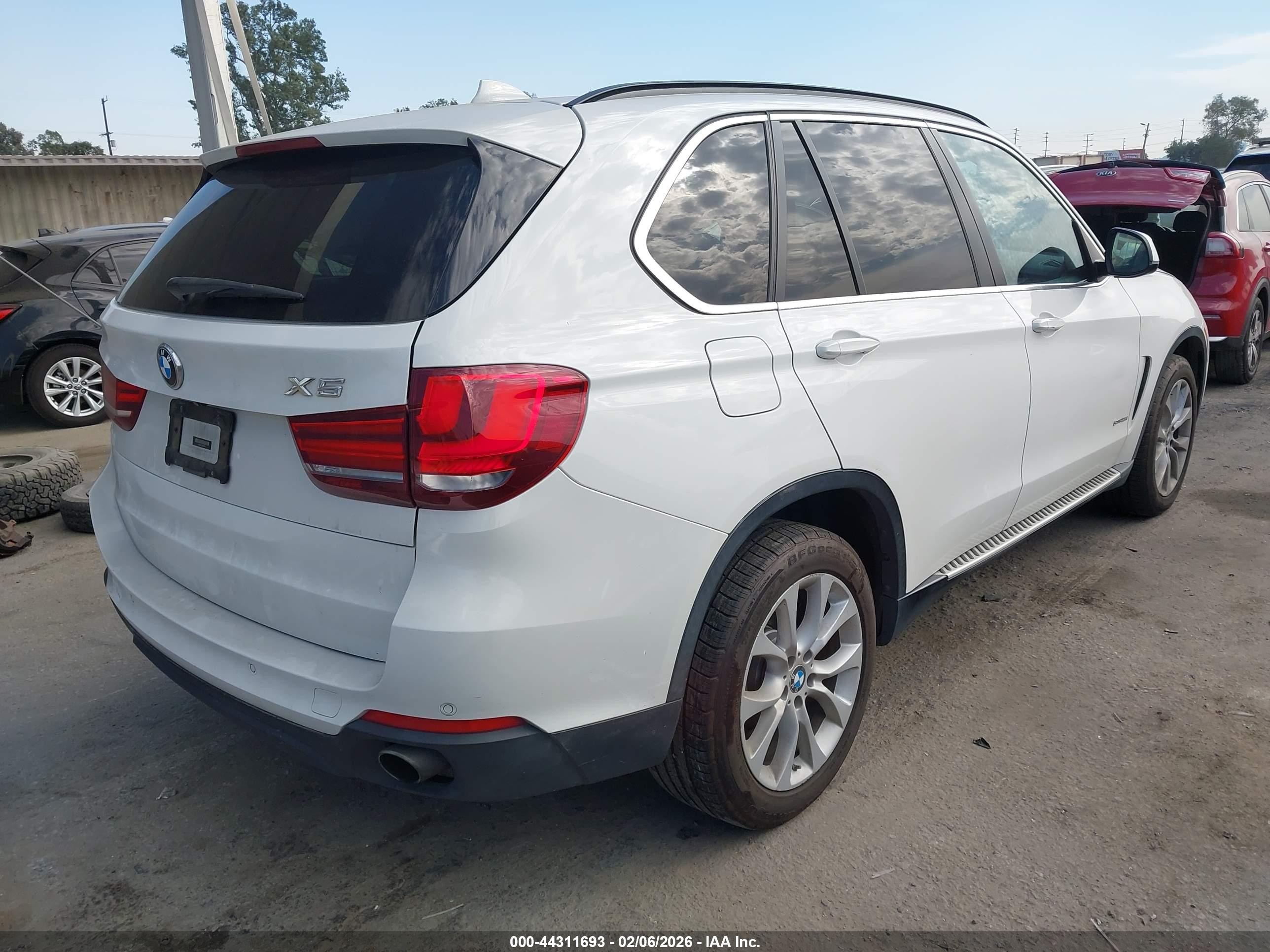 2016 BMW X5 VIN 5UXKR2C53G0R72413 IAAI salvage auction — Front End, Salvage (California), sold $2,250 on 2026-07-10 (photo 4)