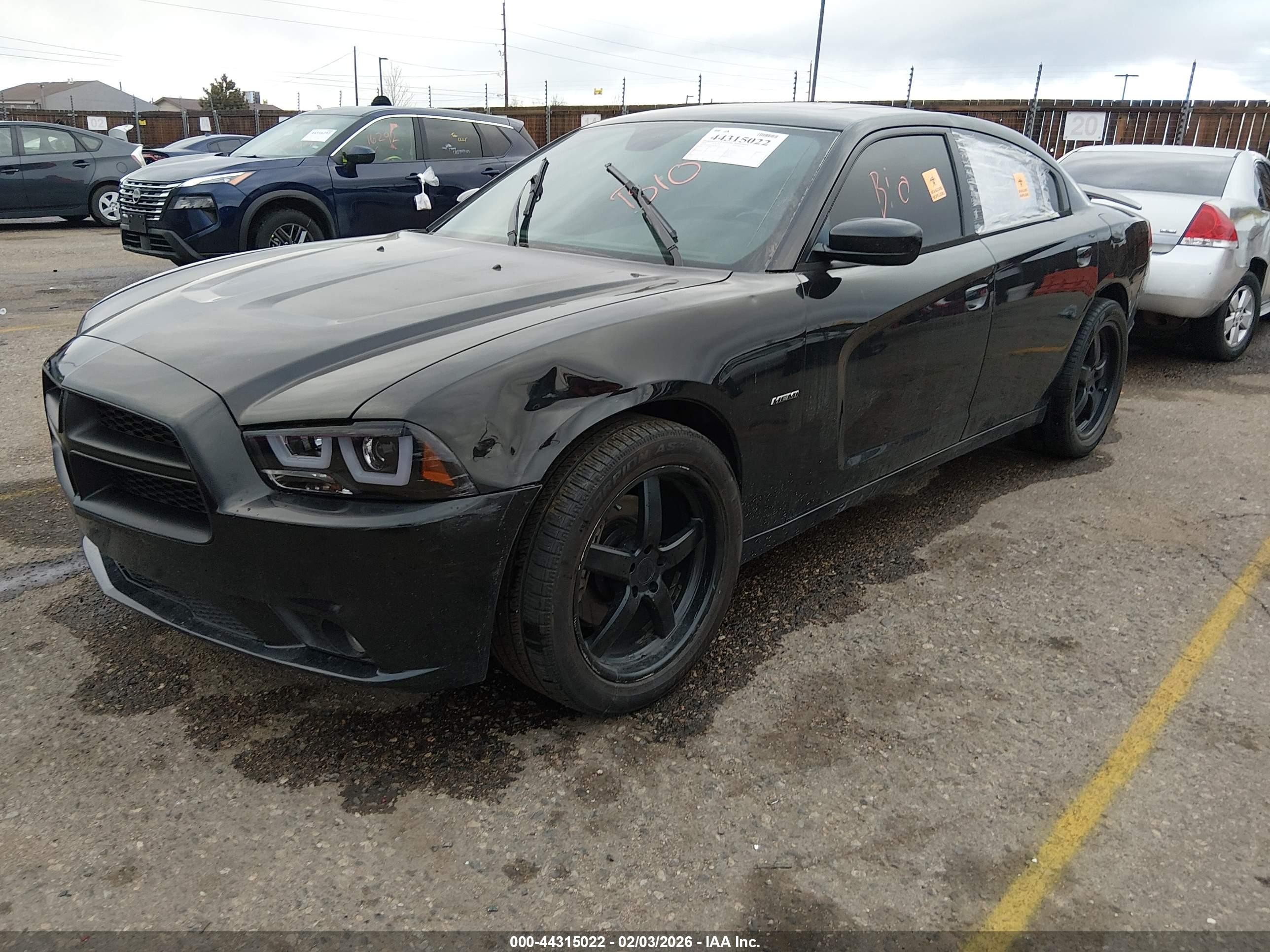 2014 Dodge Charger VIN 2C3CDXDT7EH246727 IAAI salvage auction — Biohazard/Chemical, Bill Of Sale (Colorado), sold $975 on 2026-07-07 (photo 2)