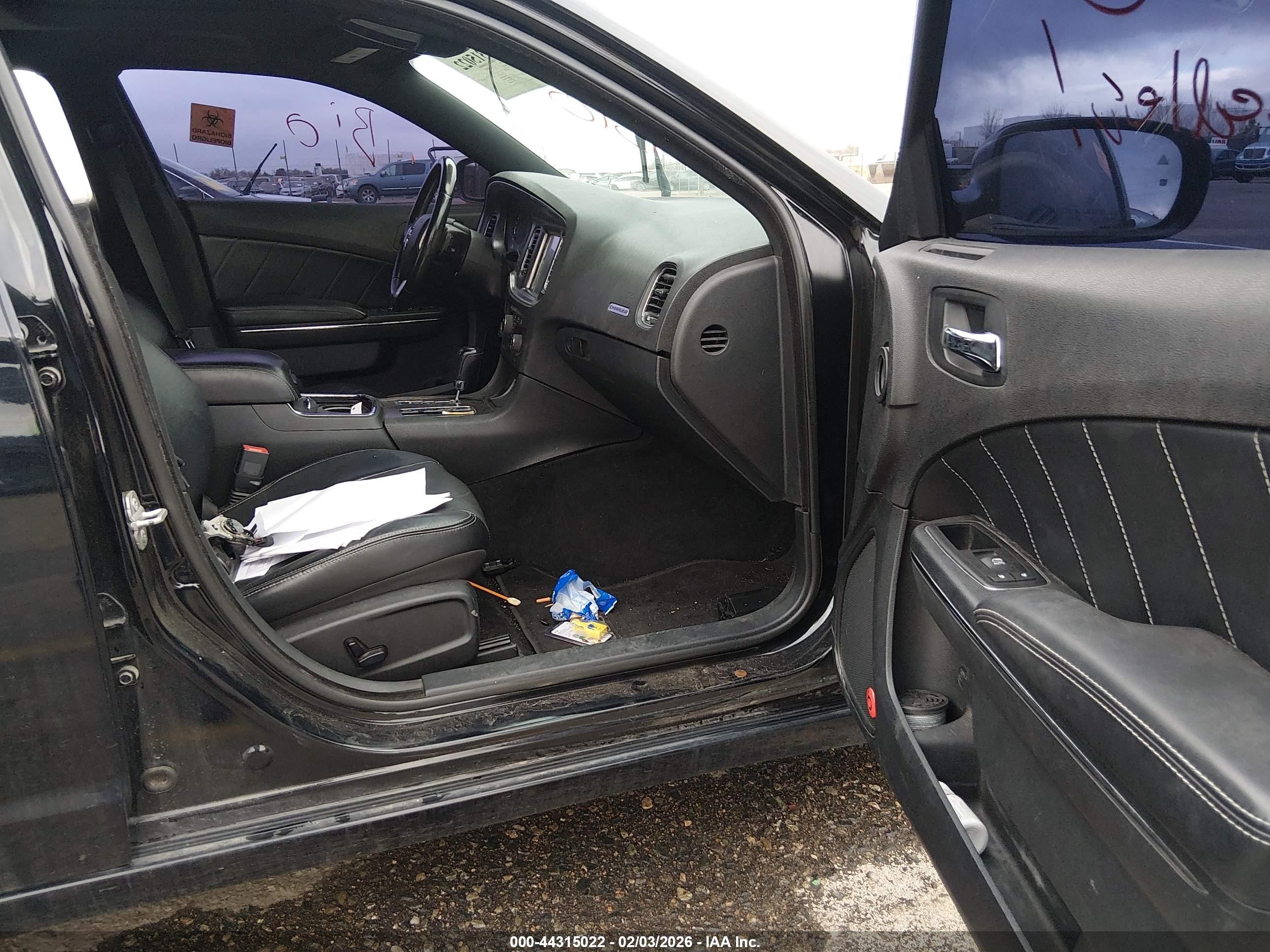 2014 Dodge Charger VIN 2C3CDXDT7EH246727 IAAI salvage auction — Biohazard/Chemical, Bill Of Sale (Colorado), sold $975 on 2026-07-07 (photo 5)