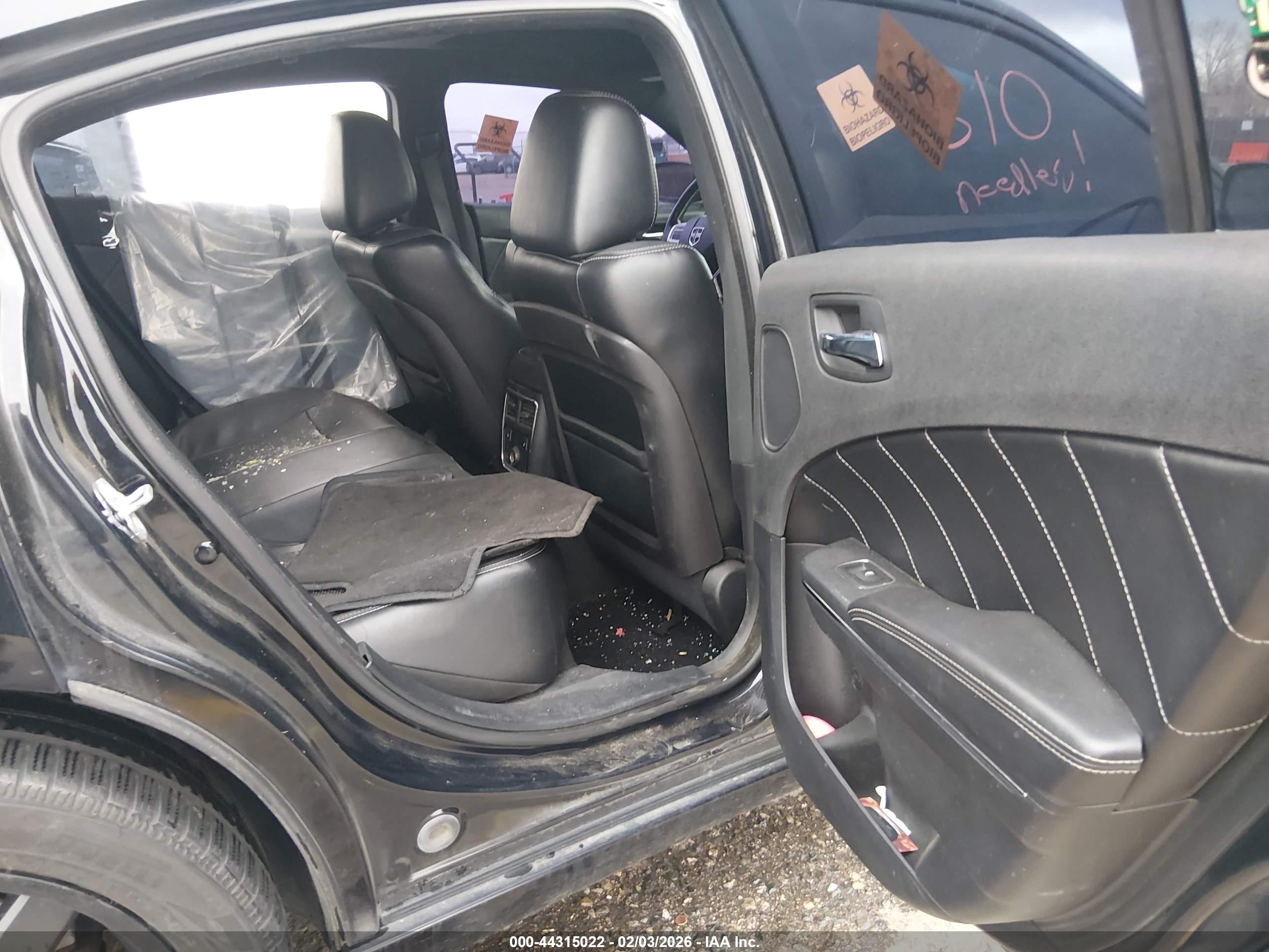 2014 Dodge Charger VIN 2C3CDXDT7EH246727 IAAI salvage auction — Biohazard/Chemical, Bill Of Sale (Colorado), sold $975 on 2026-07-07 (photo 8)