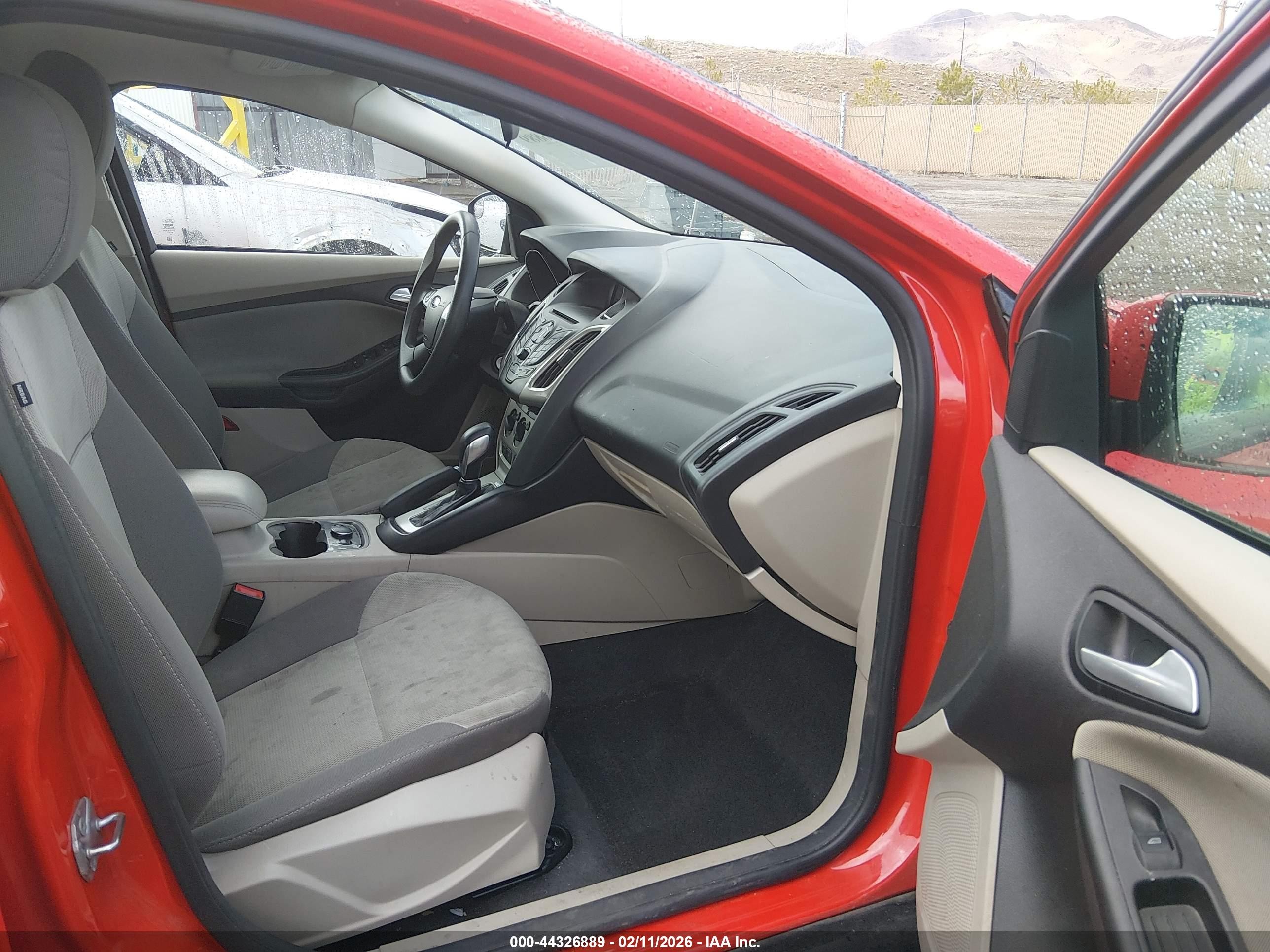 2014 Ford Focus VIN 1FADP3F23EL192887 IAAI salvage auction — Rear End, Salvage (Nevada), sold $900 on 2026-07-11 (photo 5)