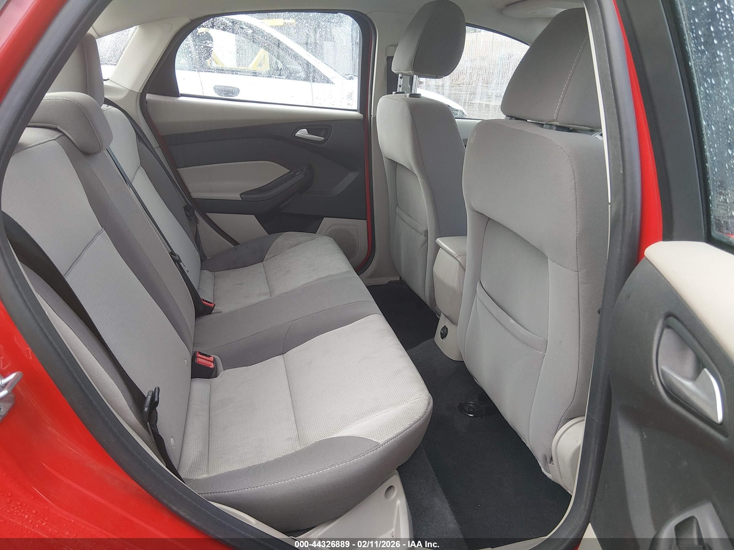 2014 Ford Focus VIN 1FADP3F23EL192887 IAAI salvage auction — Rear End, Salvage (Nevada), sold $900 on 2026-07-11 (photo 8)