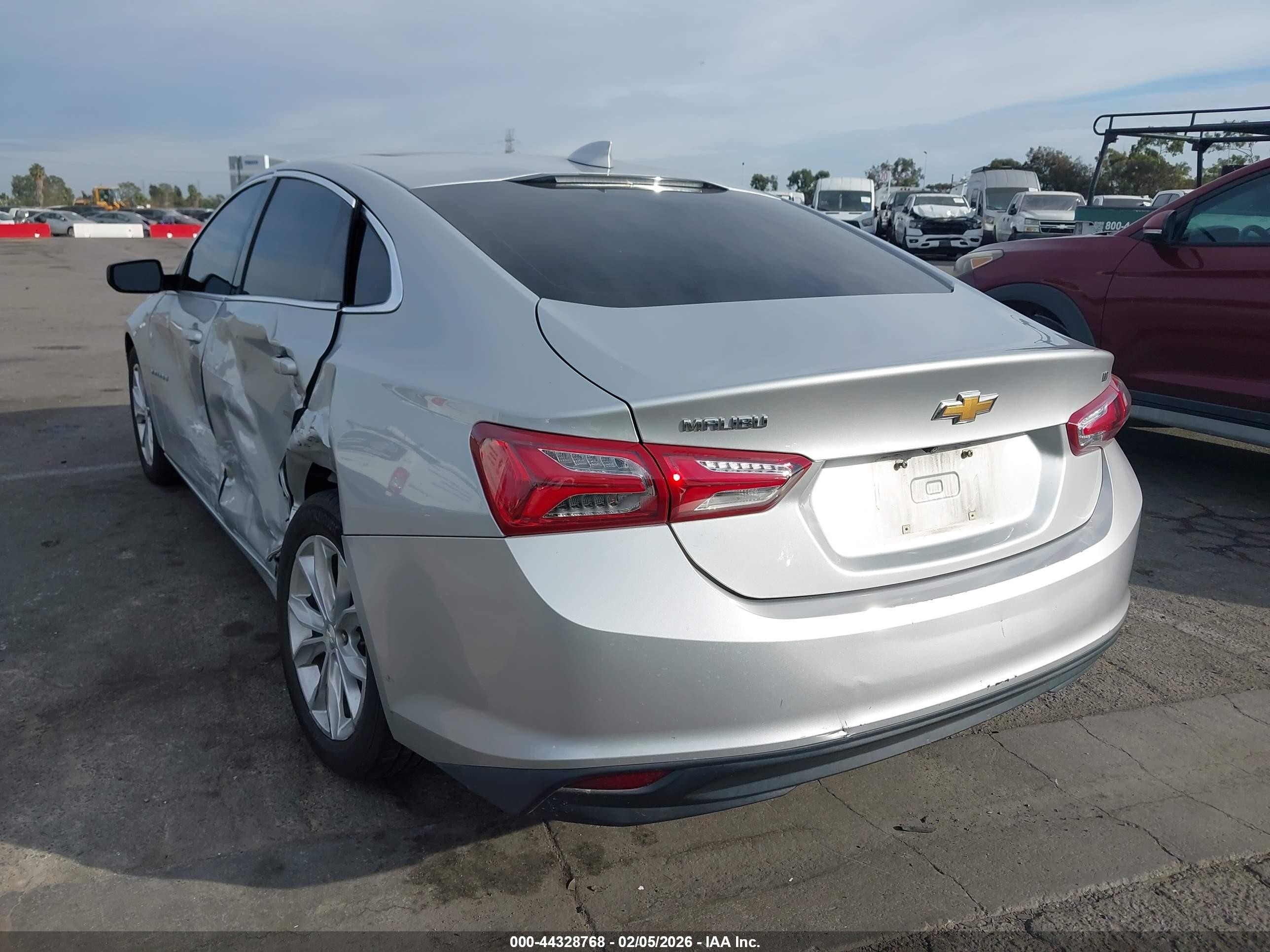 2019 Chevrolet Malibu Limited VIN 1G1ZD5ST3KF104278 IAAI salvage auction — Side, Salvage (California), sold $2,425 on 2026-07-06 (photo 3)
