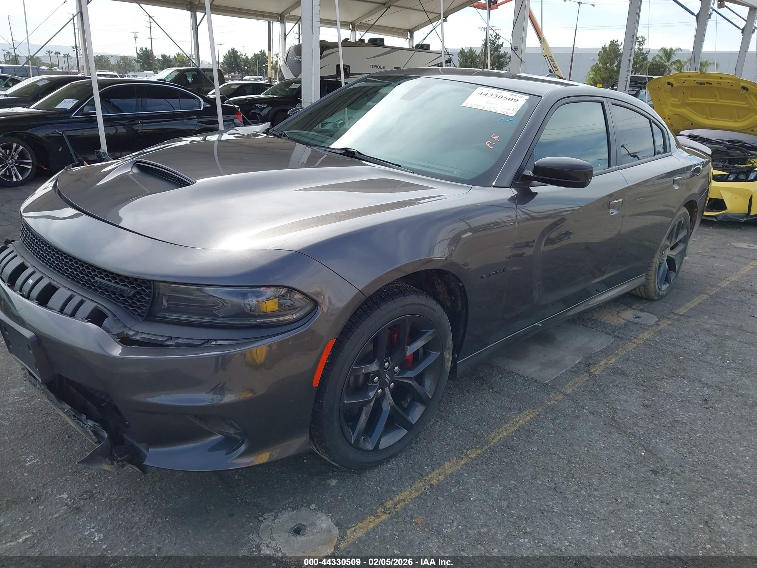 2022 Dodge Charger VIN 2C3CDXCT6NH186599 IAAI salvage auction — Front End, Salvage (California), sold $10,400 on 2026-07-05 (photo 2)
