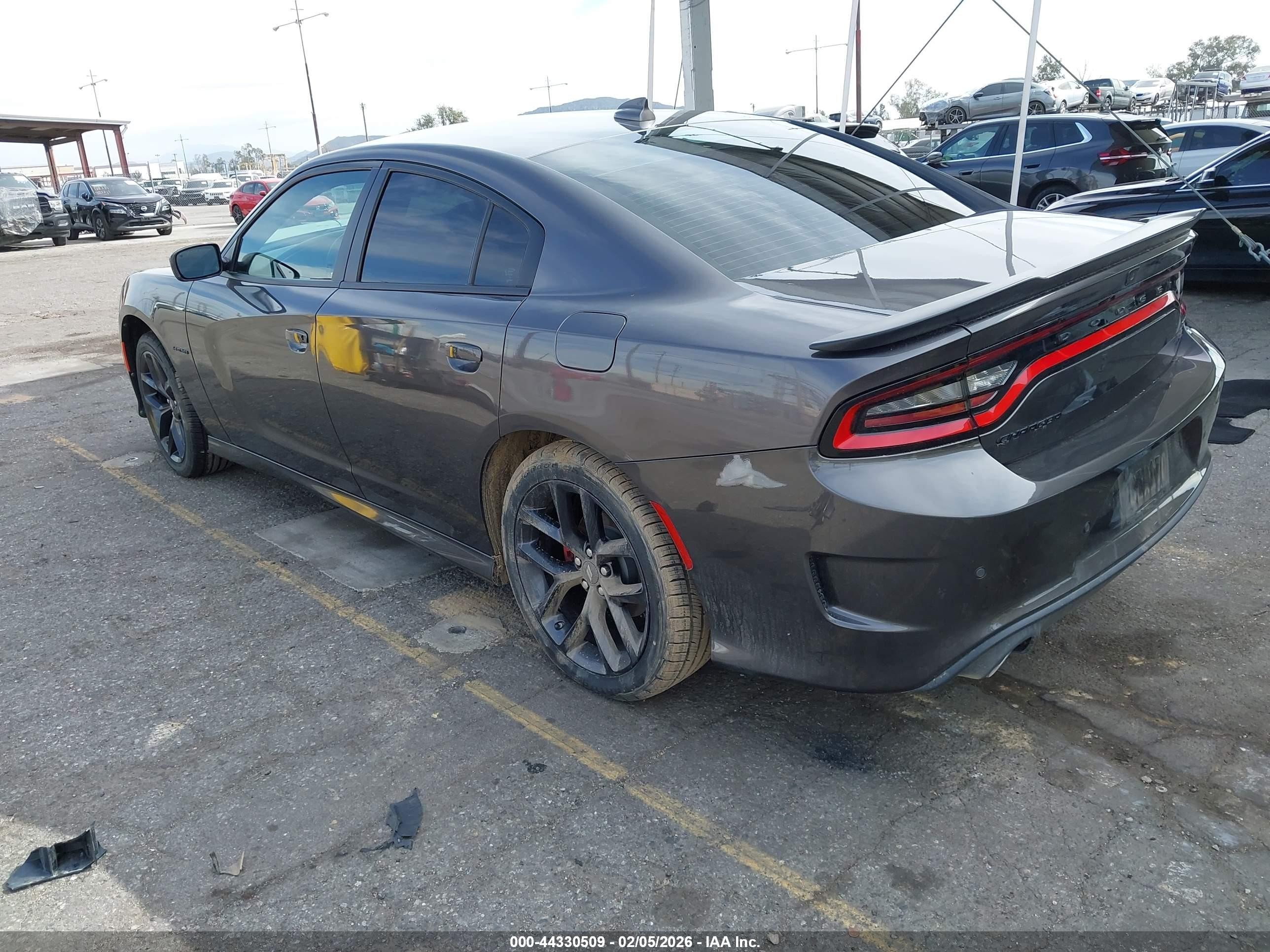 2022 Dodge Charger VIN 2C3CDXCT6NH186599 IAAI salvage auction — Front End, Salvage (California), sold $10,400 on 2026-07-05 (photo 3)
