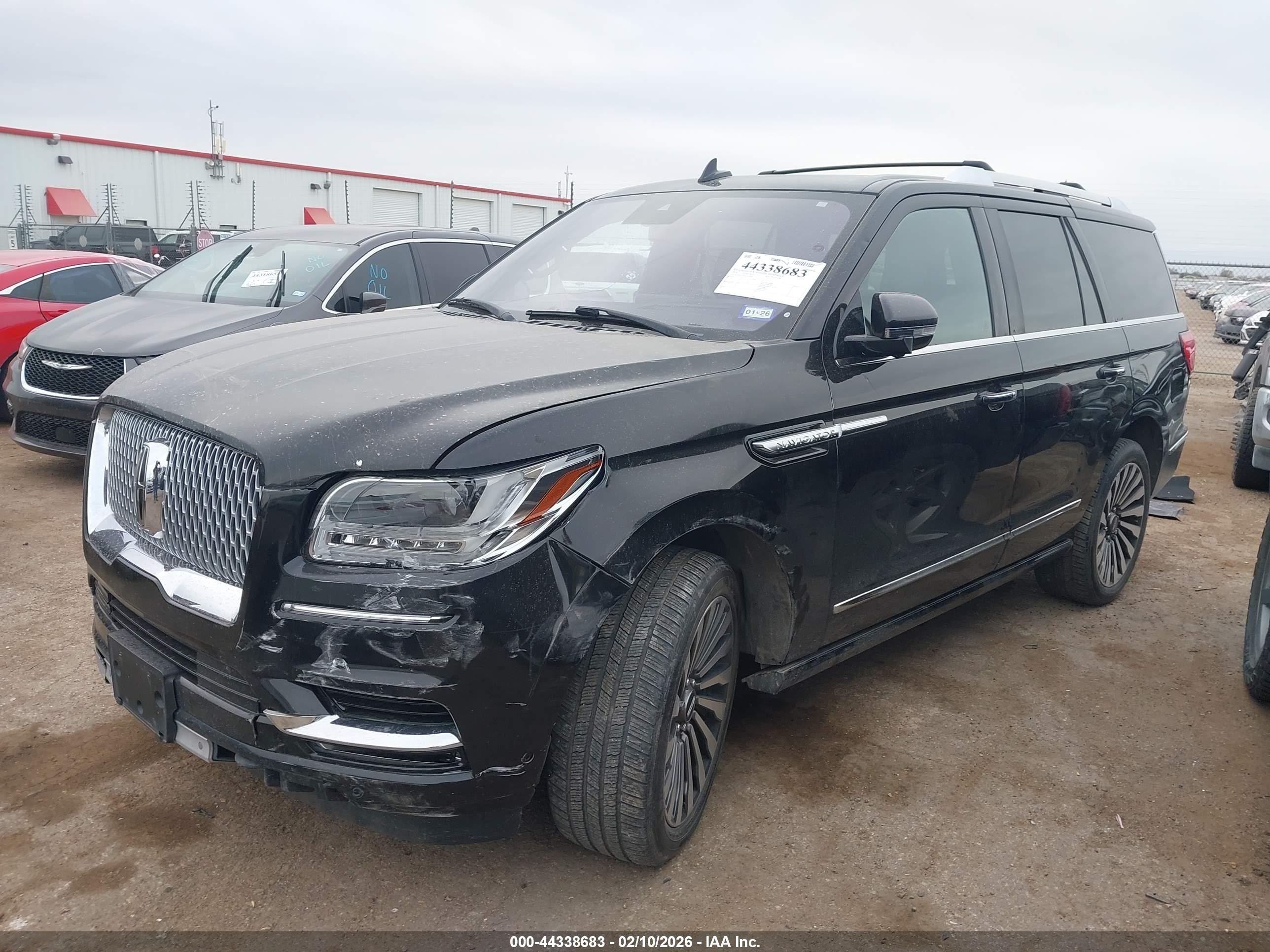 2019 Lincoln Navigator VIN 5LMJJ2LTXKEL10366 IAAI salvage auction — Unknown, Original (Texas), sold $16,700 on 2026-05-12 (photo 2)