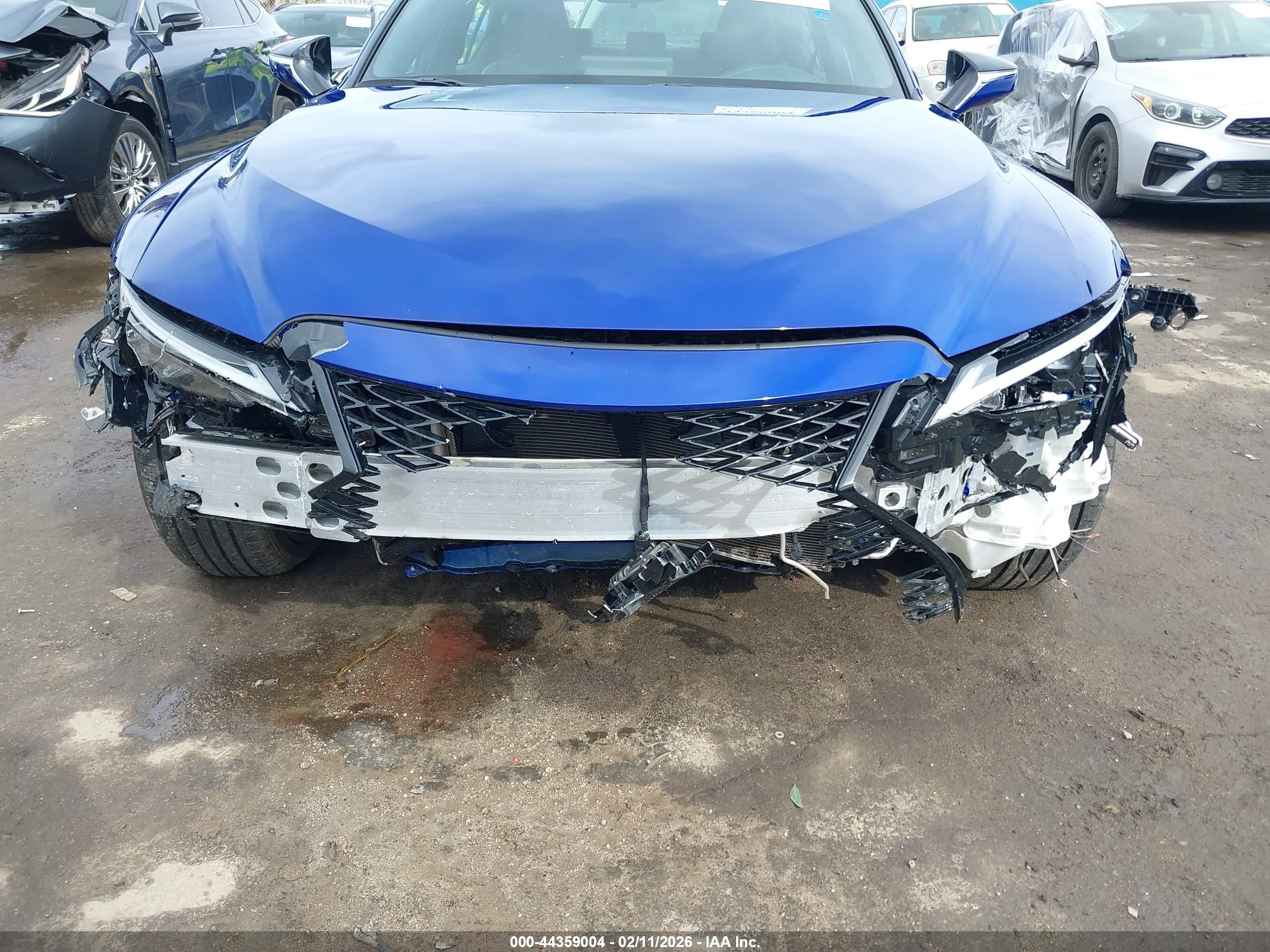 2025 Lexus Is 300 VIN JTHBA1D25S5135731 IAAI salvage auction — Front End, Salvage (California), sold $13,200 on 2026-04-20 (photo 6)