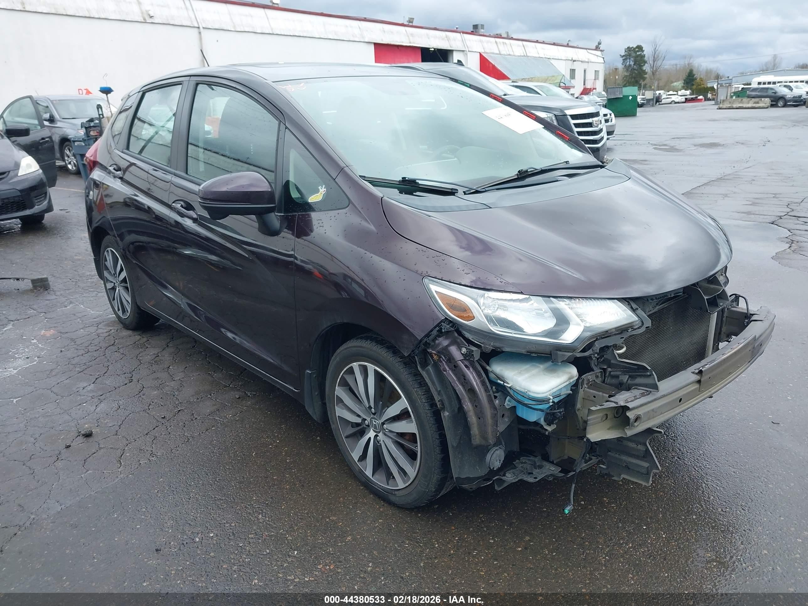 2015 Honda Fit VIN 3HGGK5G83FM741624 IAAI salvage auction — Unknown, Salvage (Oregon), sold $2,800 on 2026-07-09 (photo 1)