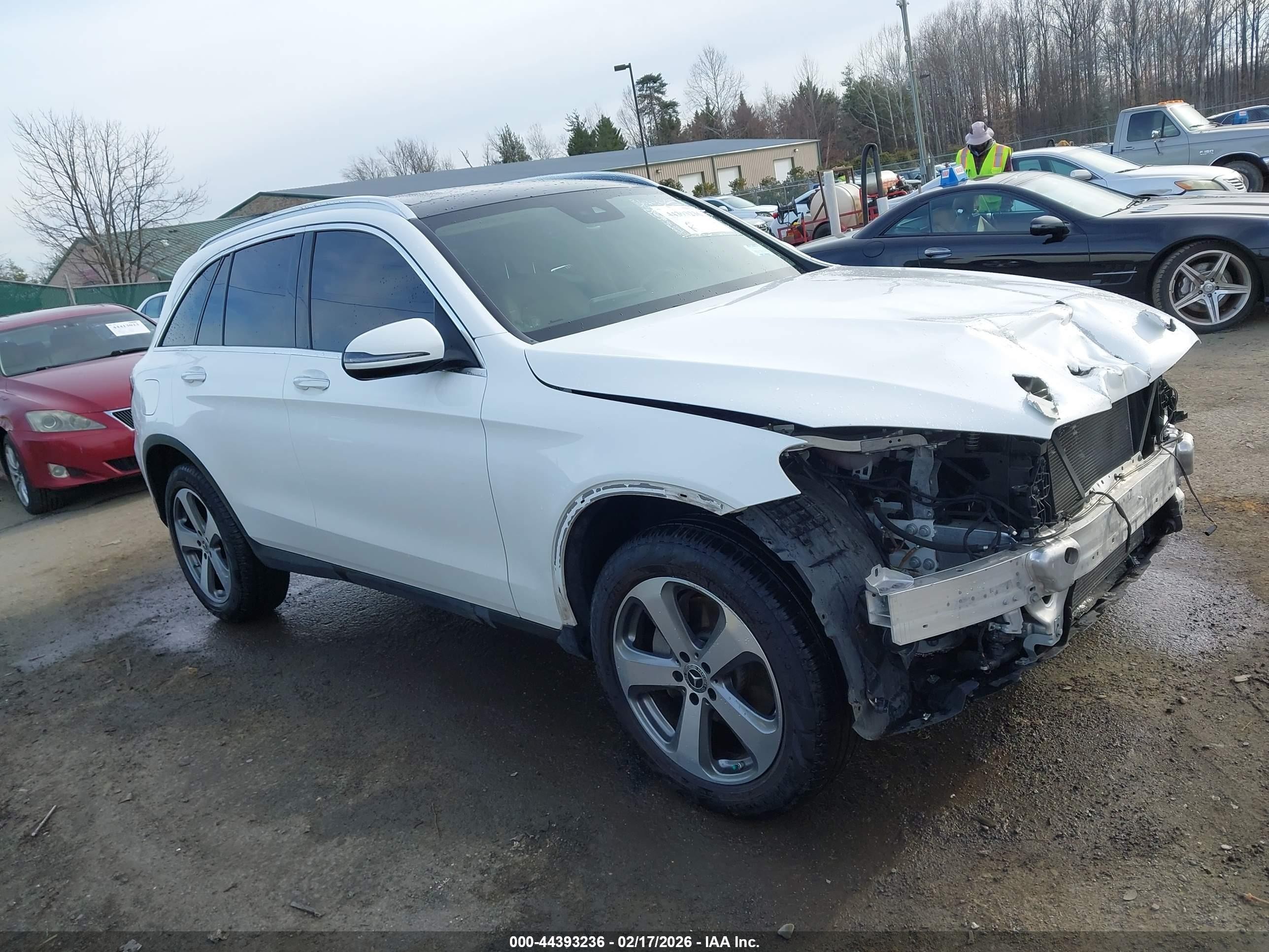 2022 Mercedes-Benz GLC-Class VIN W1N0G8EB3NV400304 — IAAI salvage auction photo