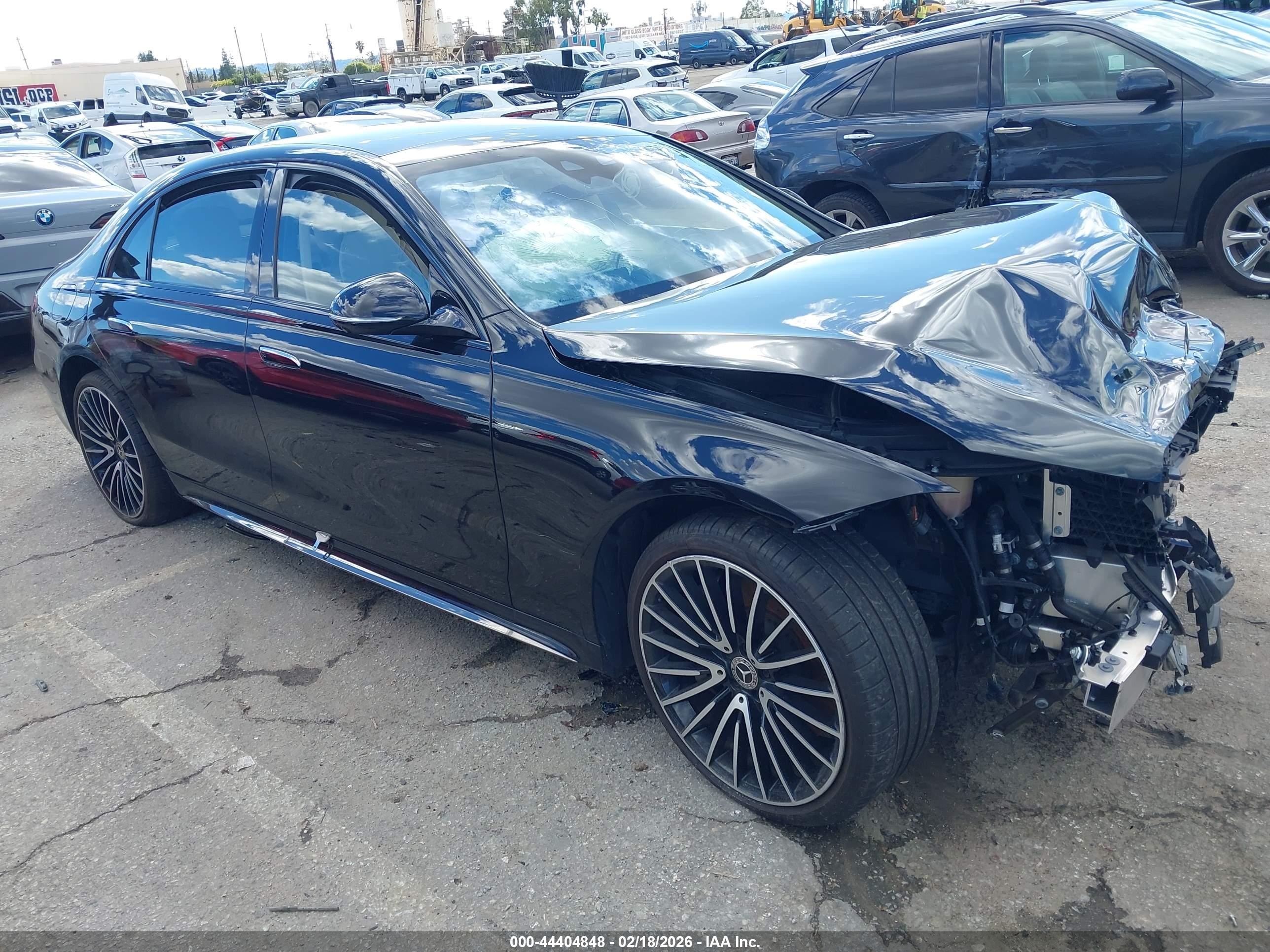 2023 Mercedes-Benz S-Class VIN W1K6G7GB2PA200300 — IAAI salvage auction photo