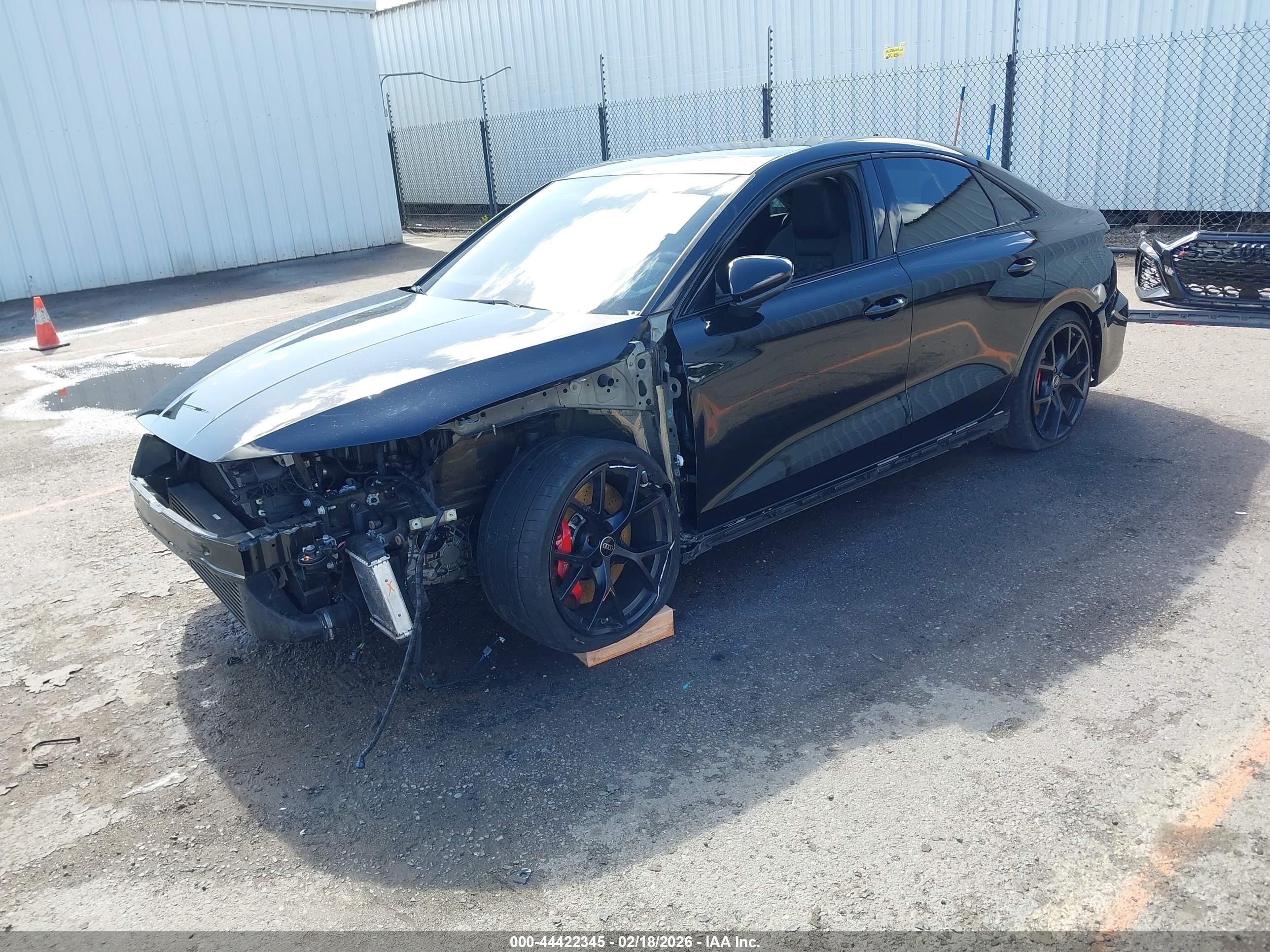 2024 Audi Rs3 VIN WUAG4DGY4RA909150 IAAI salvage auction — Unknown, Salvage (California), sold $19,200 on 2026-07-06 (photo 2)