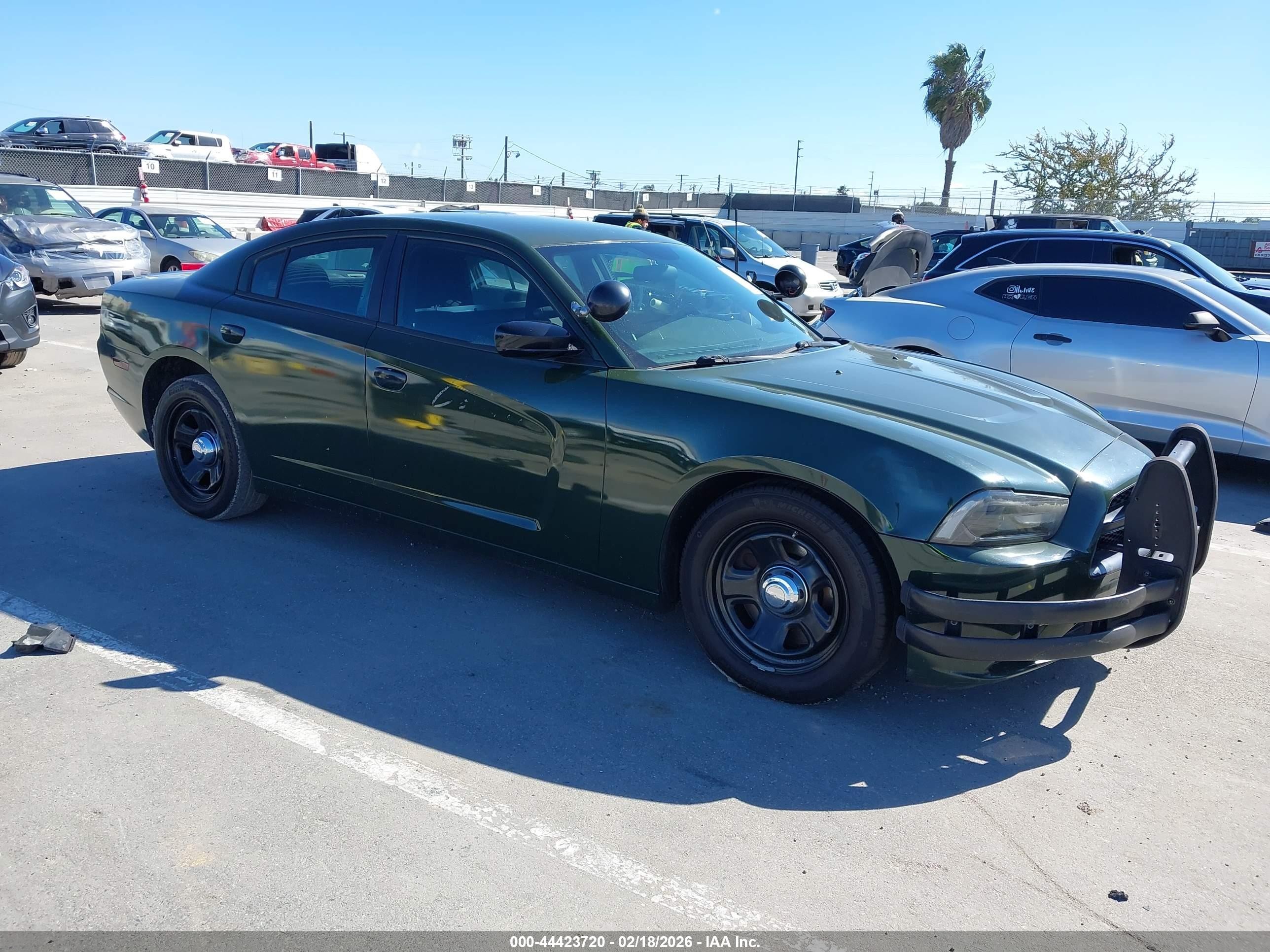 2014 Dodge Charger VIN 2C3CDXAG4EH367268 IAAI salvage auction — Front End, Clear - Dealer Only (California), sold $2,000 on 2026-03-11 (photo 1)