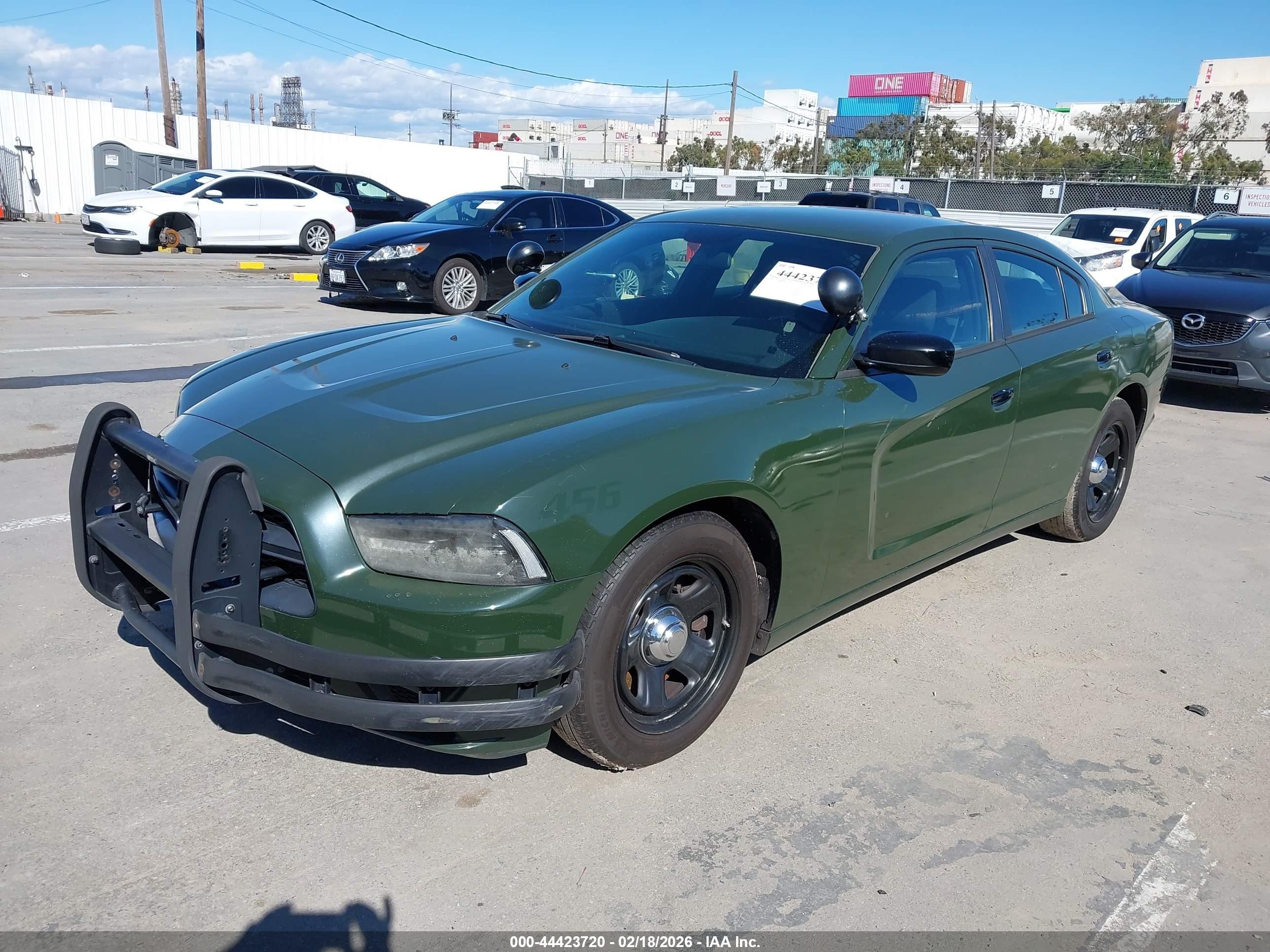 2014 Dodge Charger VIN 2C3CDXAG4EH367268 IAAI salvage auction — Front End, Clear - Dealer Only (California), sold $2,000 on 2026-03-11 (photo 2)