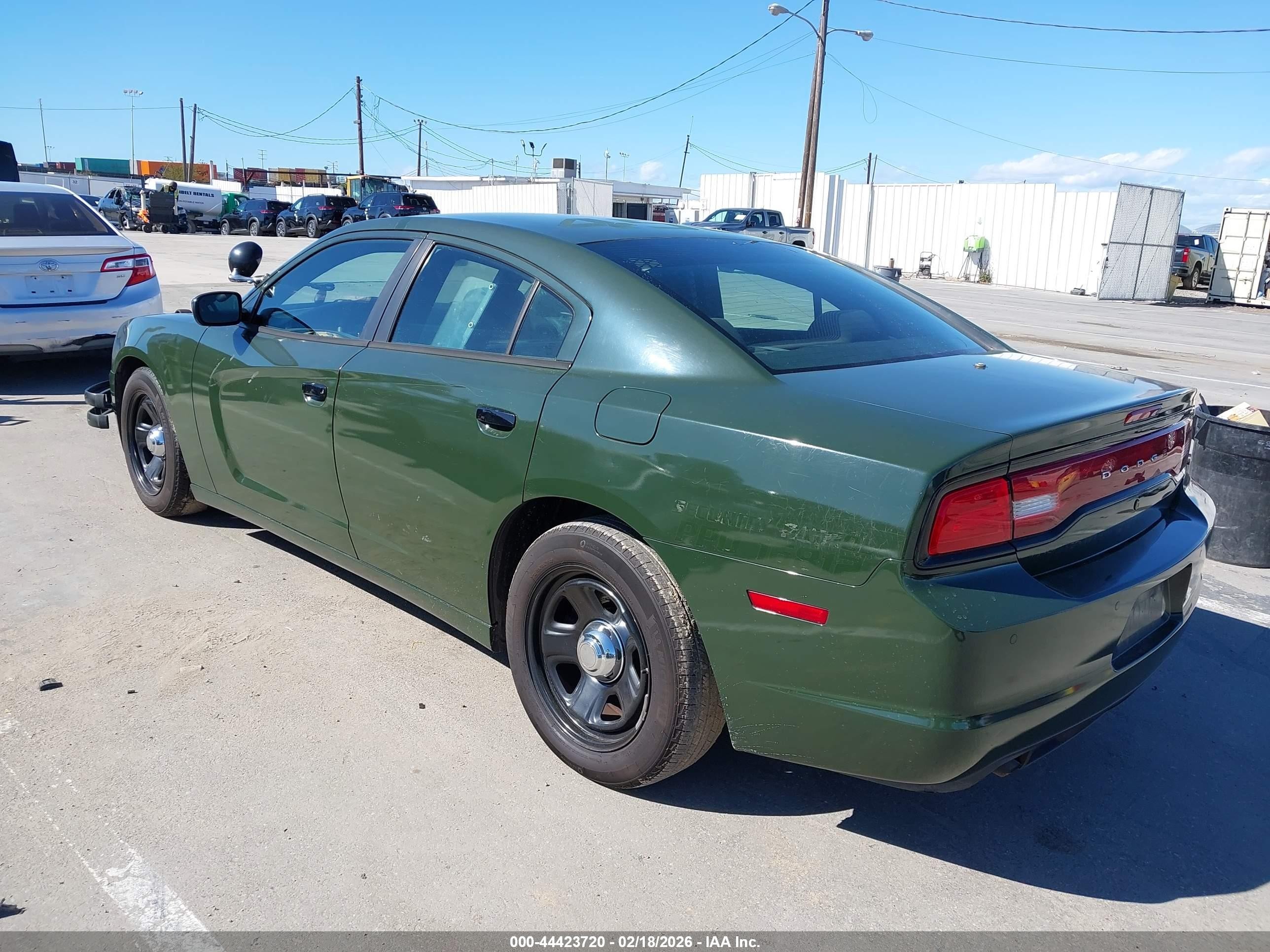 2014 Dodge Charger VIN 2C3CDXAG4EH367268 IAAI salvage auction — Front End, Clear - Dealer Only (California), sold $2,000 on 2026-03-11 (photo 3)