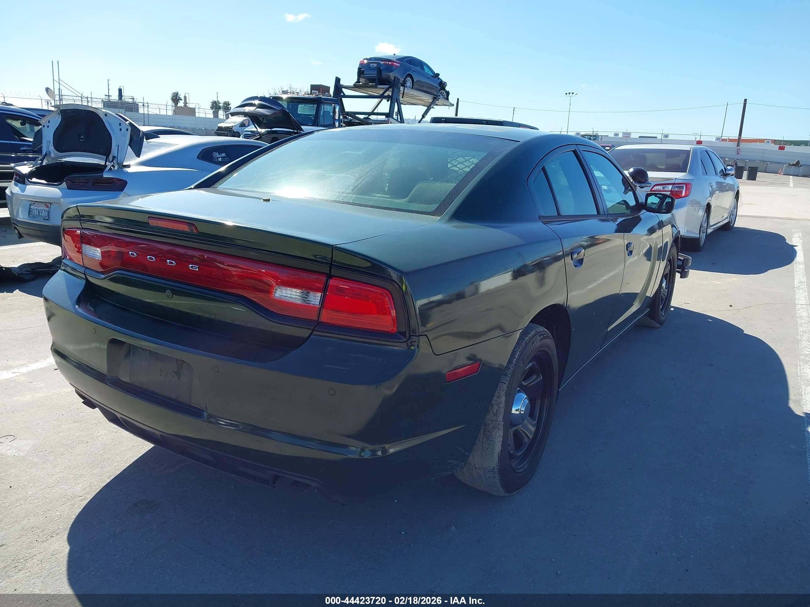 2014 Dodge Charger VIN 2C3CDXAG4EH367268 IAAI salvage auction — Front End, Clear - Dealer Only (California), sold $2,000 on 2026-03-11 (photo 4)