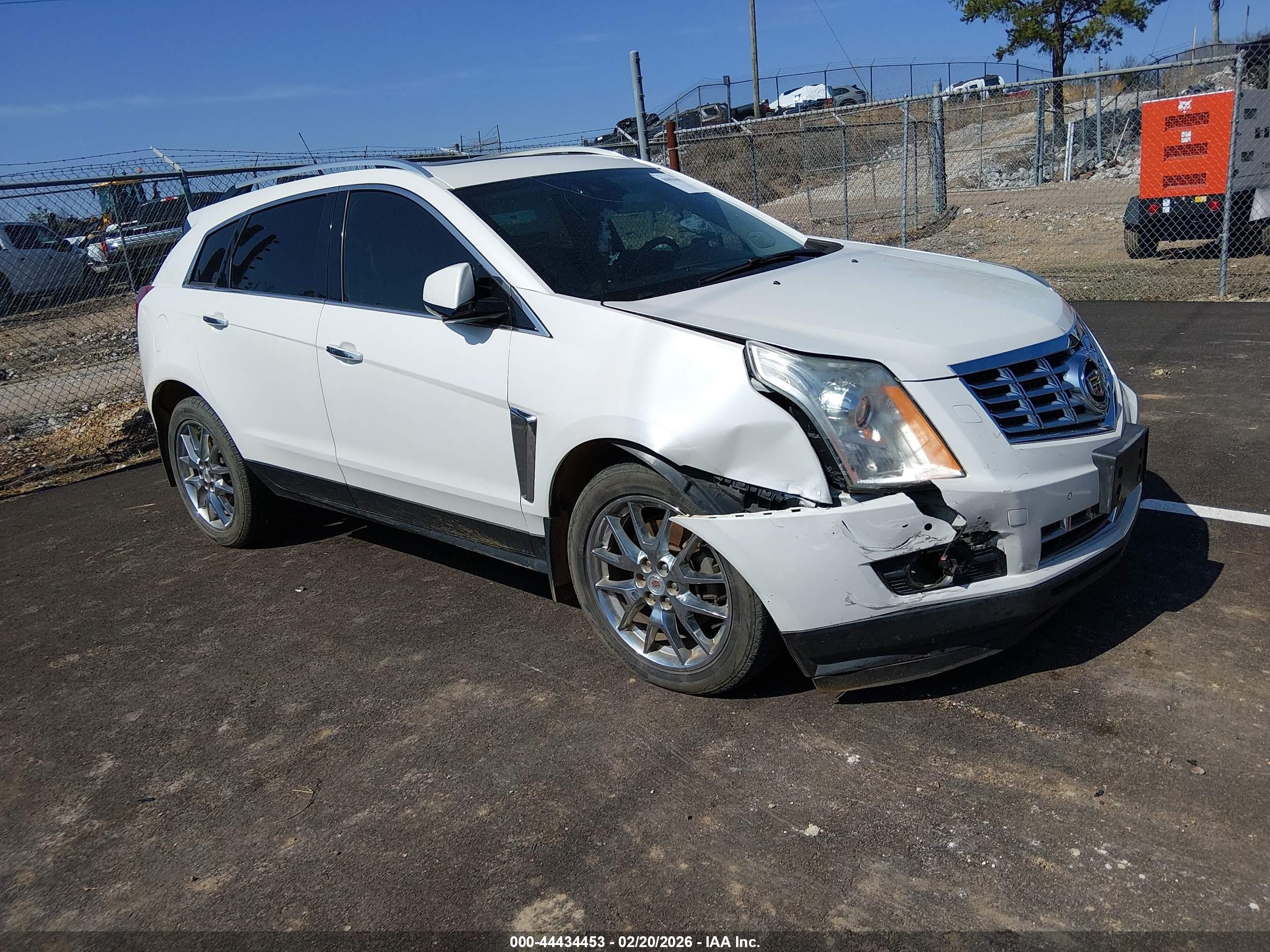 2013 Cadillac SRX VIN 3GYFNEE31DS544267 IAAI salvage auction — Unknown, Salvage (Mississippi), sold $700 on 2026-09-23 (photo 1)