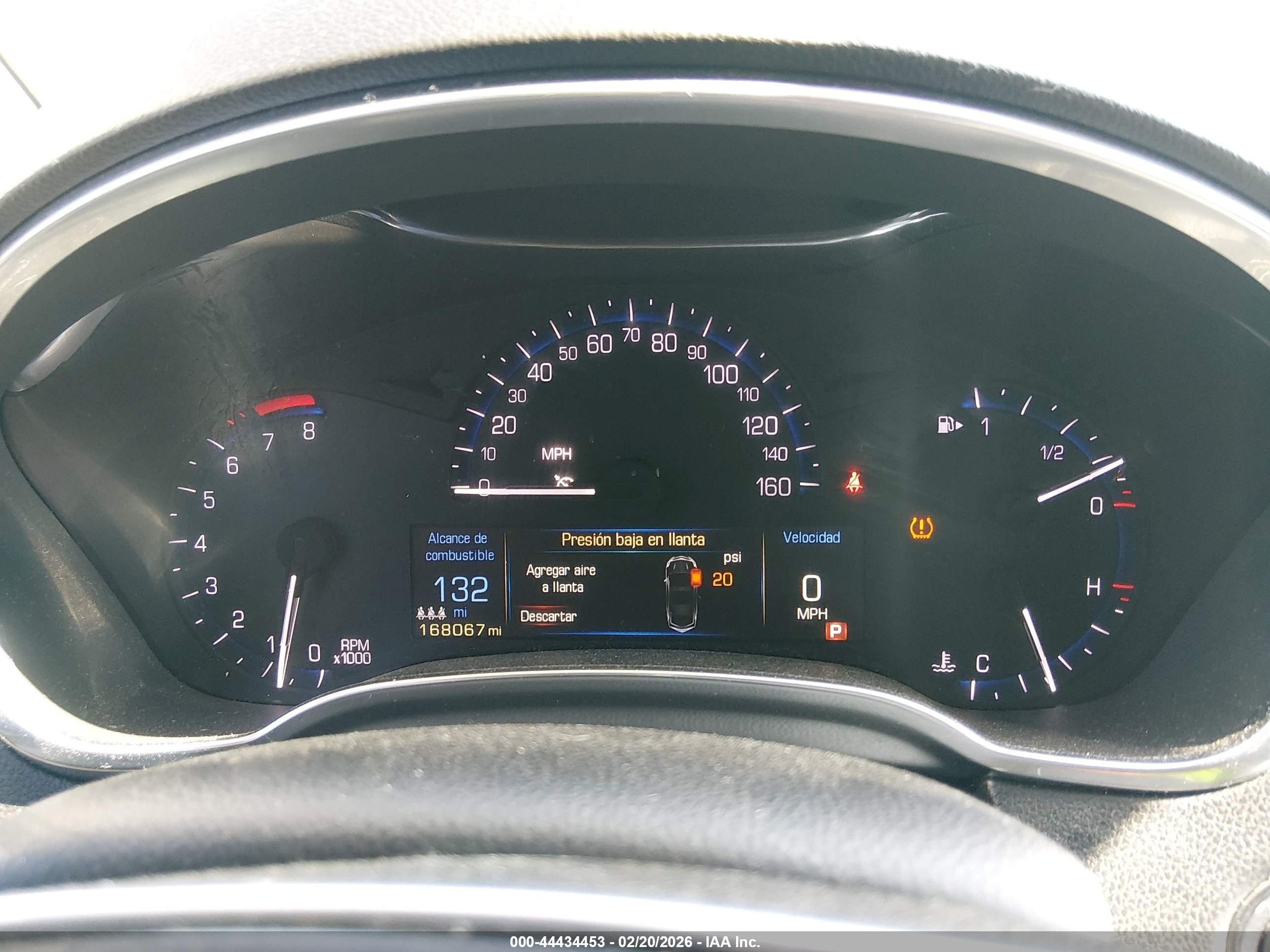 2013 Cadillac SRX VIN 3GYFNEE31DS544267 IAAI salvage auction — Unknown, Salvage (Mississippi), sold $700 on 2026-09-23 (photo 7)