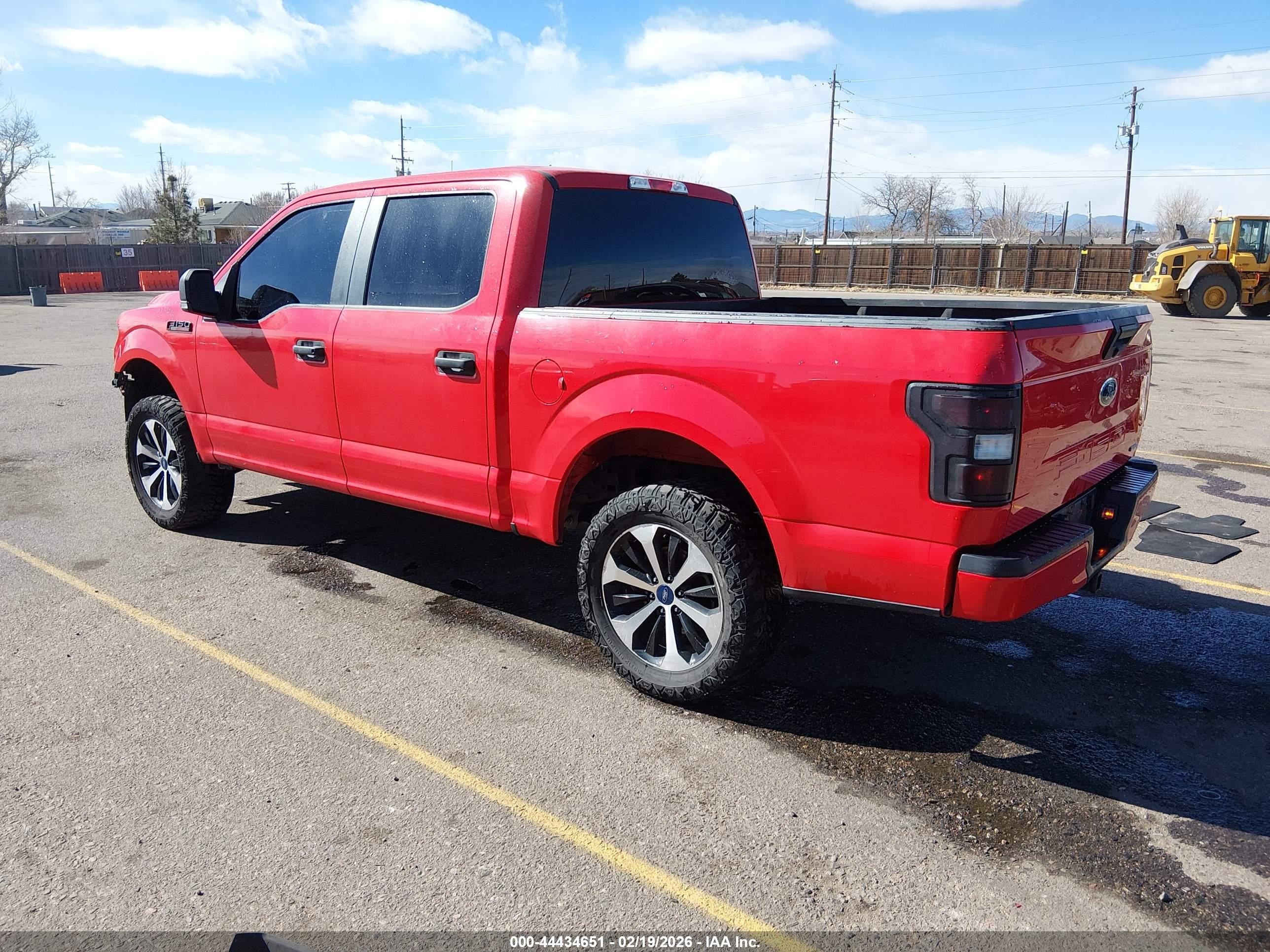 2019 Ford F-150 VIN 1FTEW1EP2KKD28916 IAAI salvage auction — Front End, Salvage (Colorado), sold $7,350 on 2026-07-07 (photo 3)