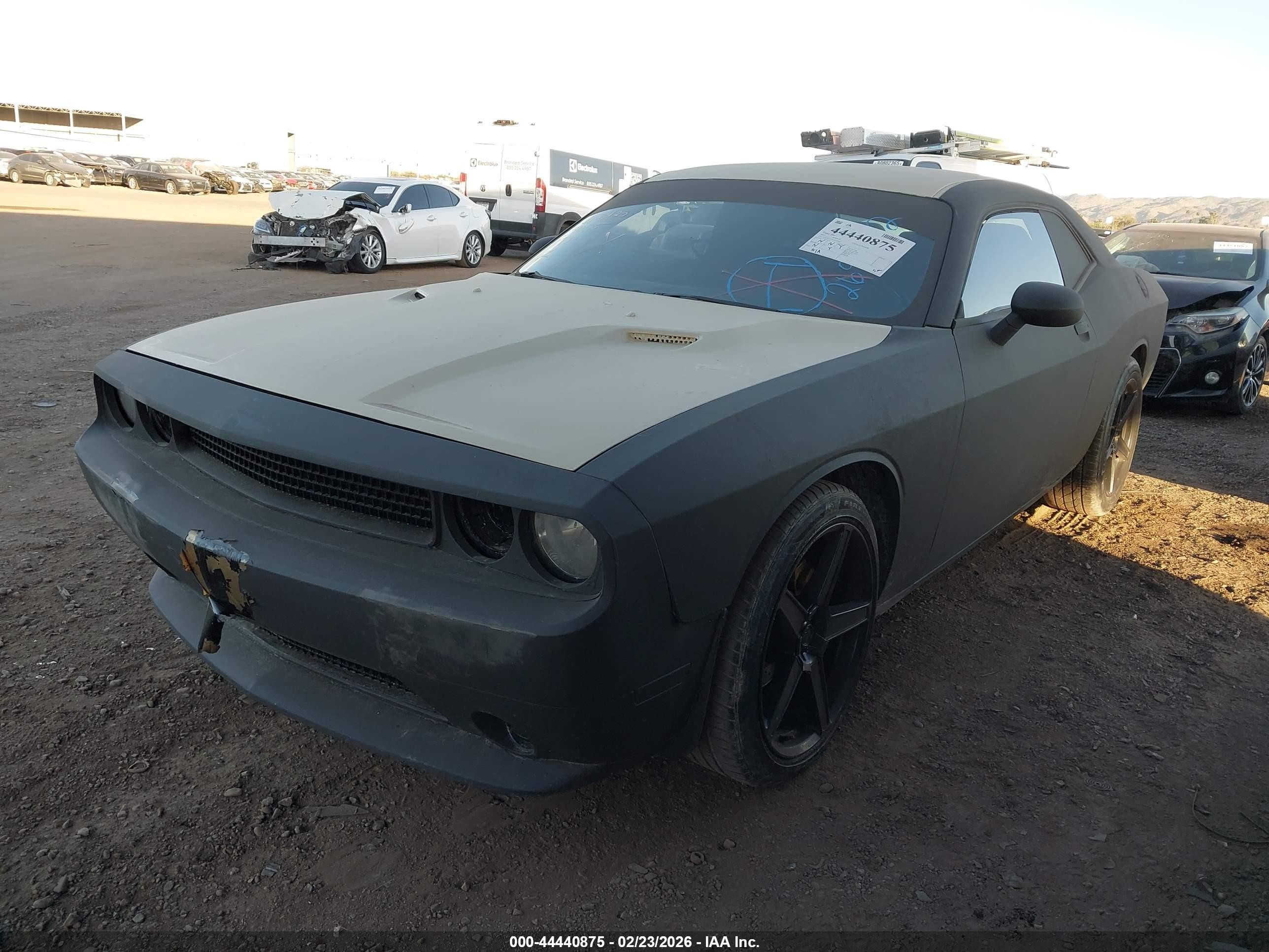 2012 Dodge Challenger VIN 2C3CDYAG8CH269962 IAAI salvage auction — Unknown, Salvage (Arizona), sold $1,100 on 2026-07-07 (photo 2)