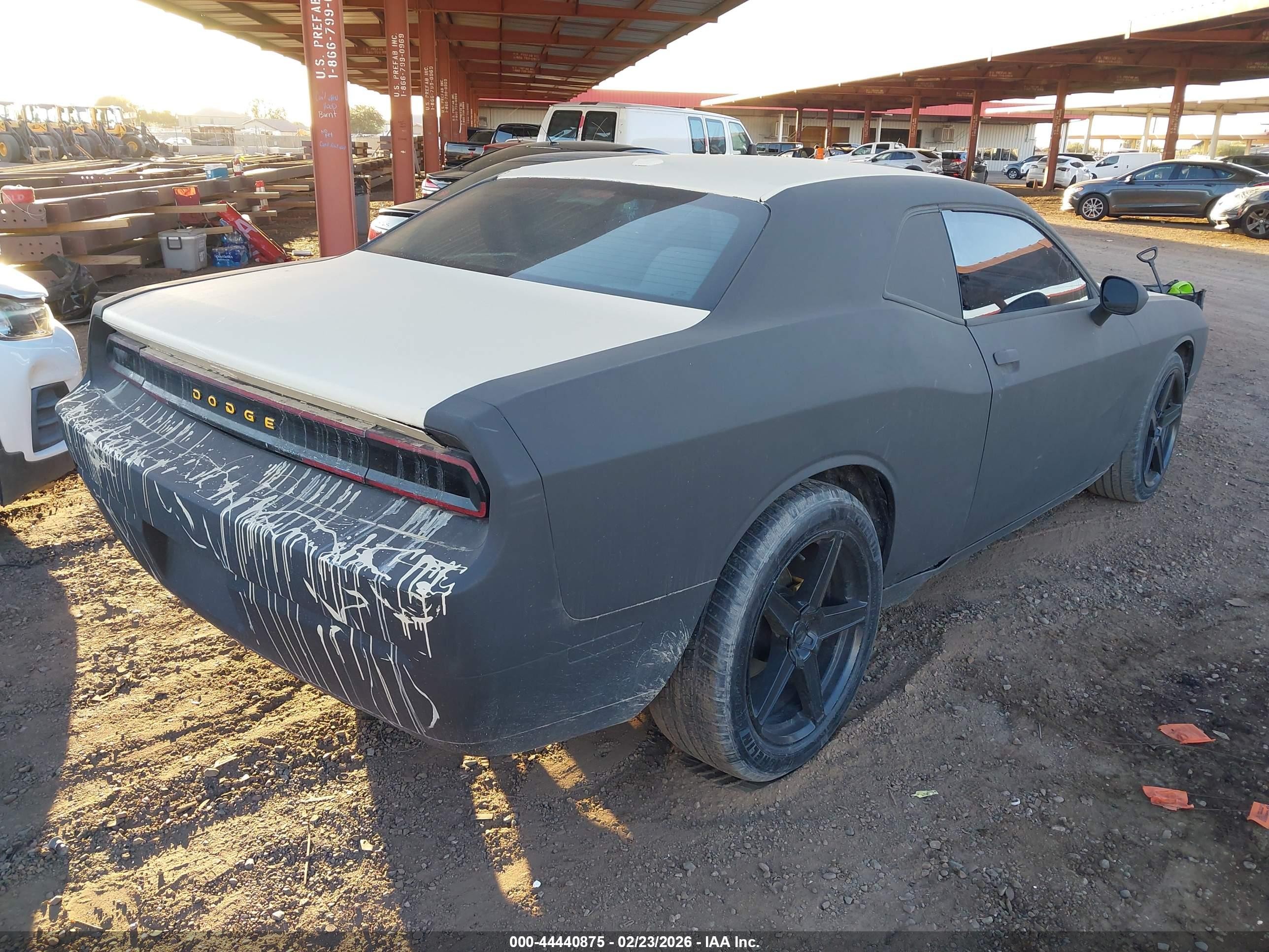 2012 Dodge Challenger VIN 2C3CDYAG8CH269962 IAAI salvage auction — Unknown, Salvage (Arizona), sold $1,100 on 2026-07-07 (photo 4)