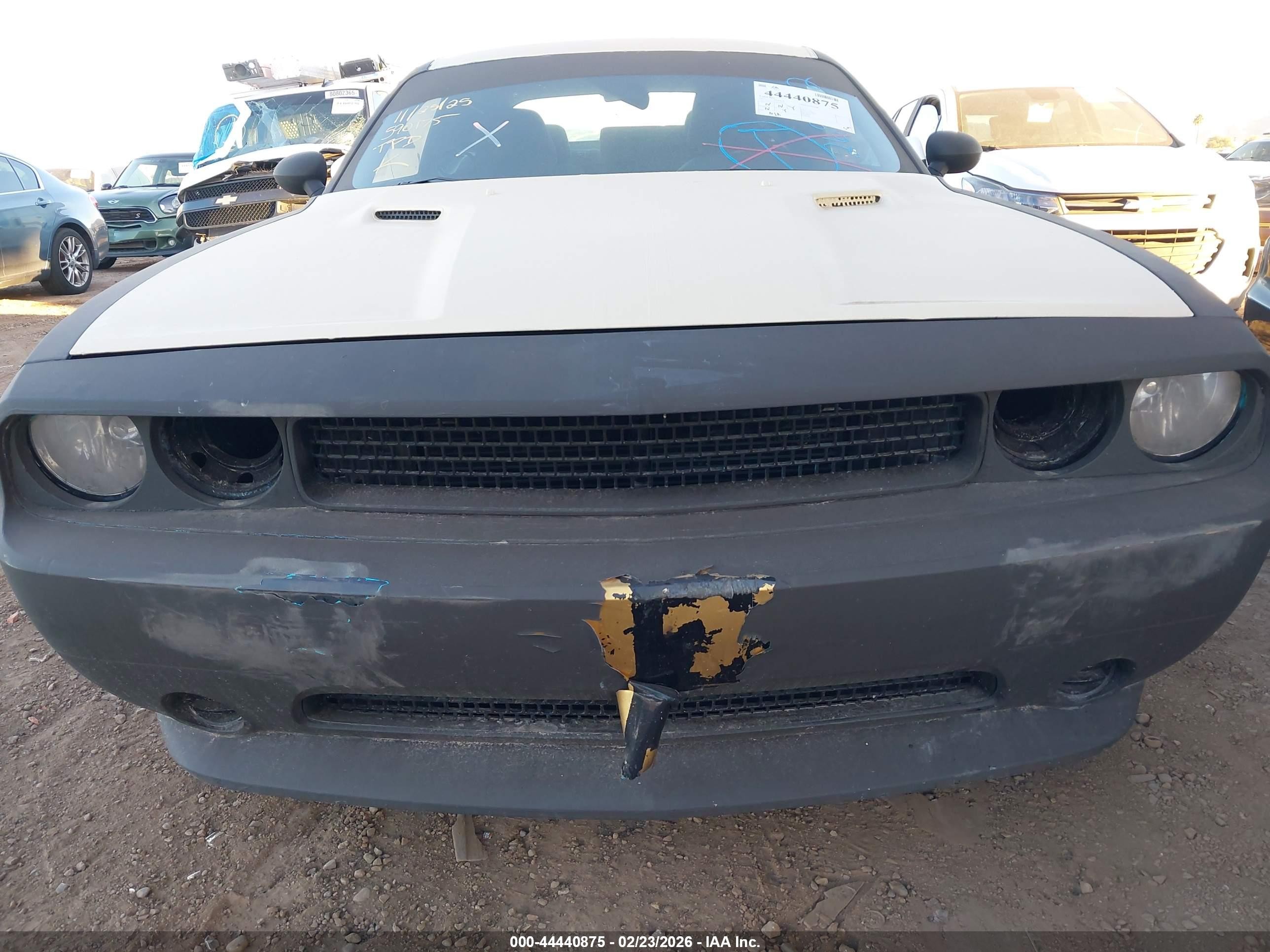 2012 Dodge Challenger VIN 2C3CDYAG8CH269962 IAAI salvage auction — Unknown, Salvage (Arizona), sold $1,100 on 2026-07-07 (photo 6)