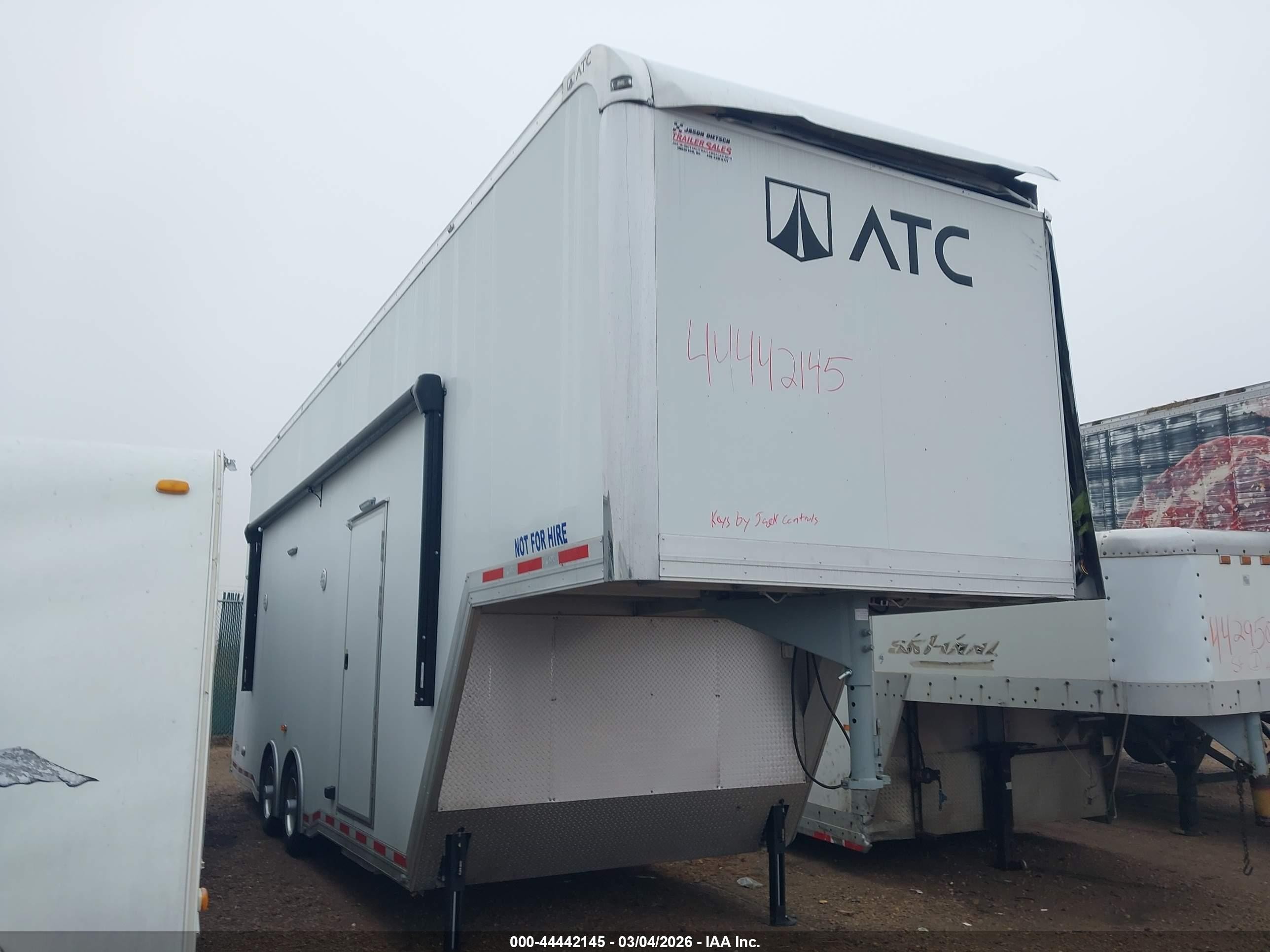 2024 Aluminum Trailer Co Rm900 VIN 5JX1A3038RD232287 IAAI salvage auction — Rollover, Regular (South Dakota), sold $21,550 on 2026-05-19 (photo 1)
