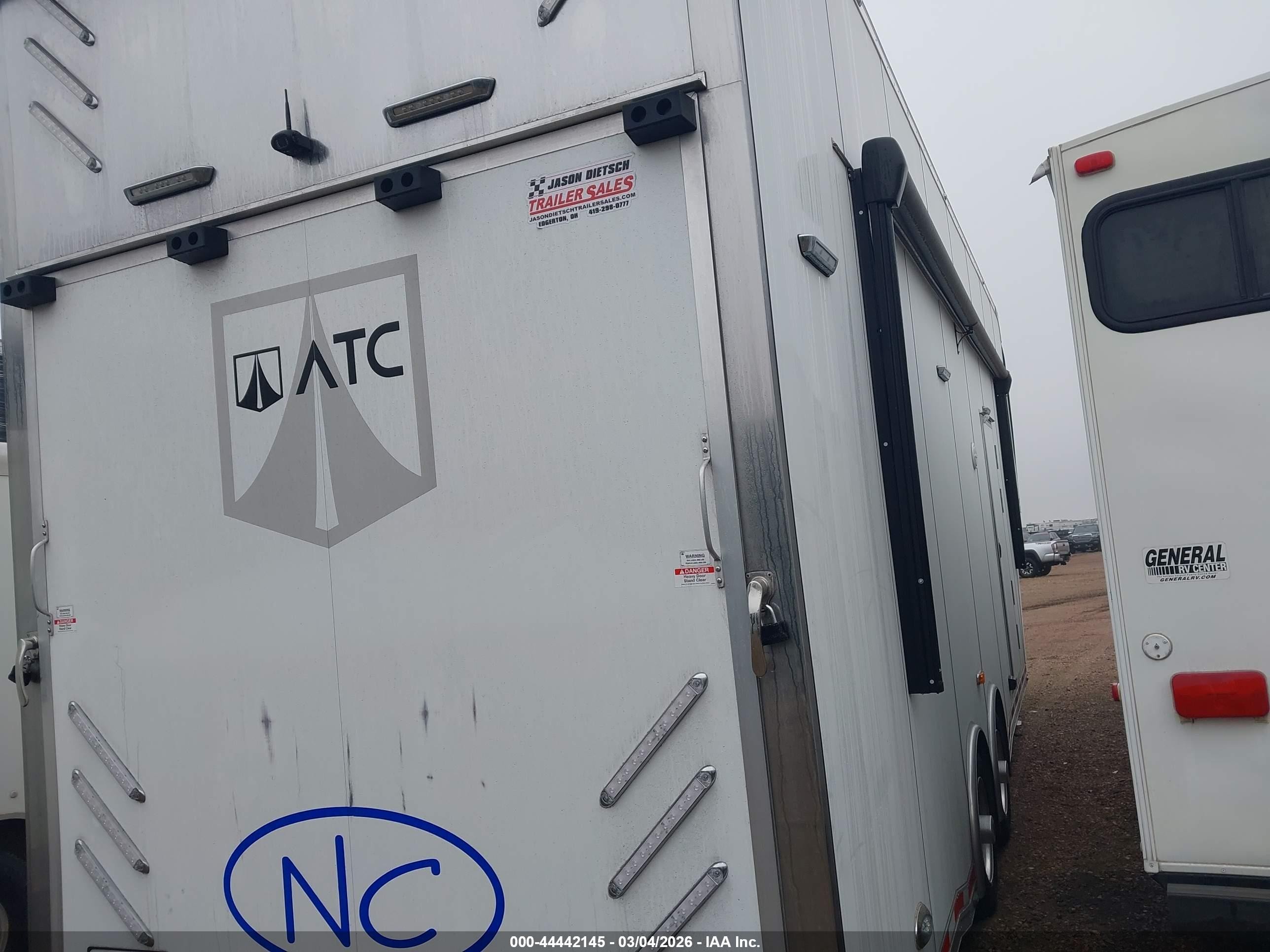 2024 Aluminum Trailer Co Rm900 VIN 5JX1A3038RD232287 IAAI salvage auction — Rollover, Regular (South Dakota), sold $21,550 on 2026-05-19 (photo 4)