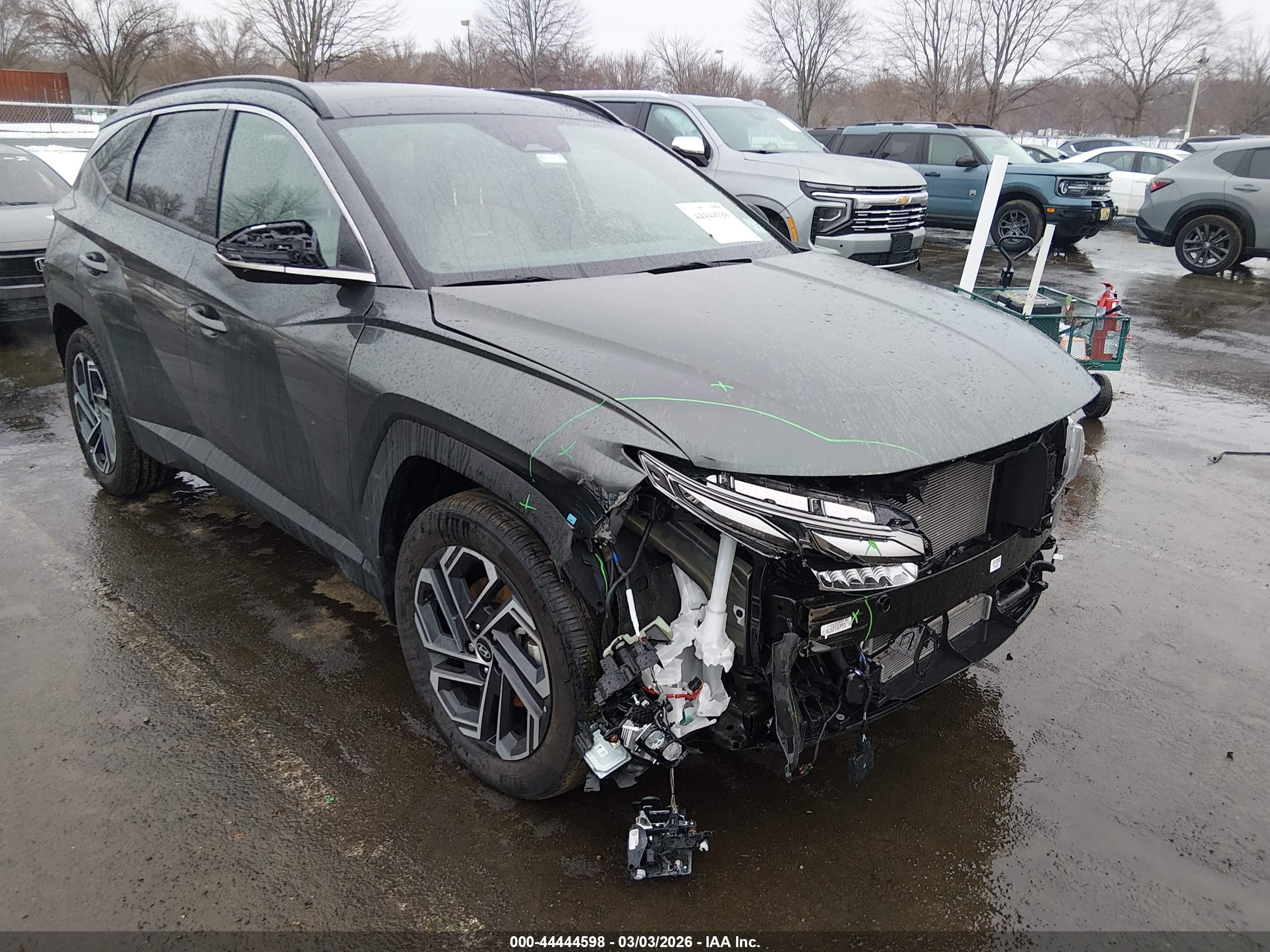 2025 Hyundai Tucson Hybrid VIN KM8JEDD17SU331200 — IAAI salvage auction photo
