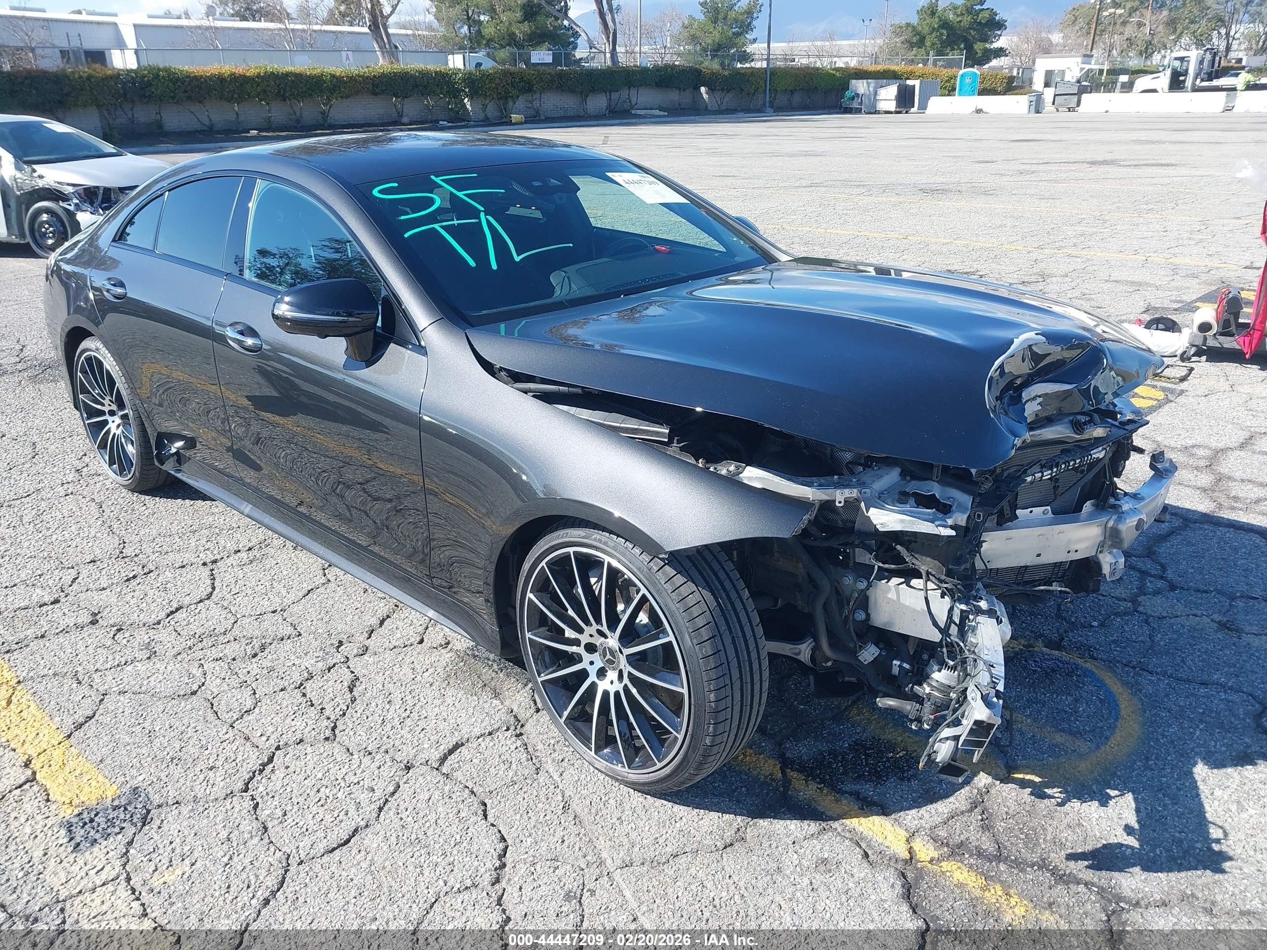 2021 Mercedes-Benz CLS-Class VIN W1K2J5JB4MA091170 — IAAI salvage auction photo