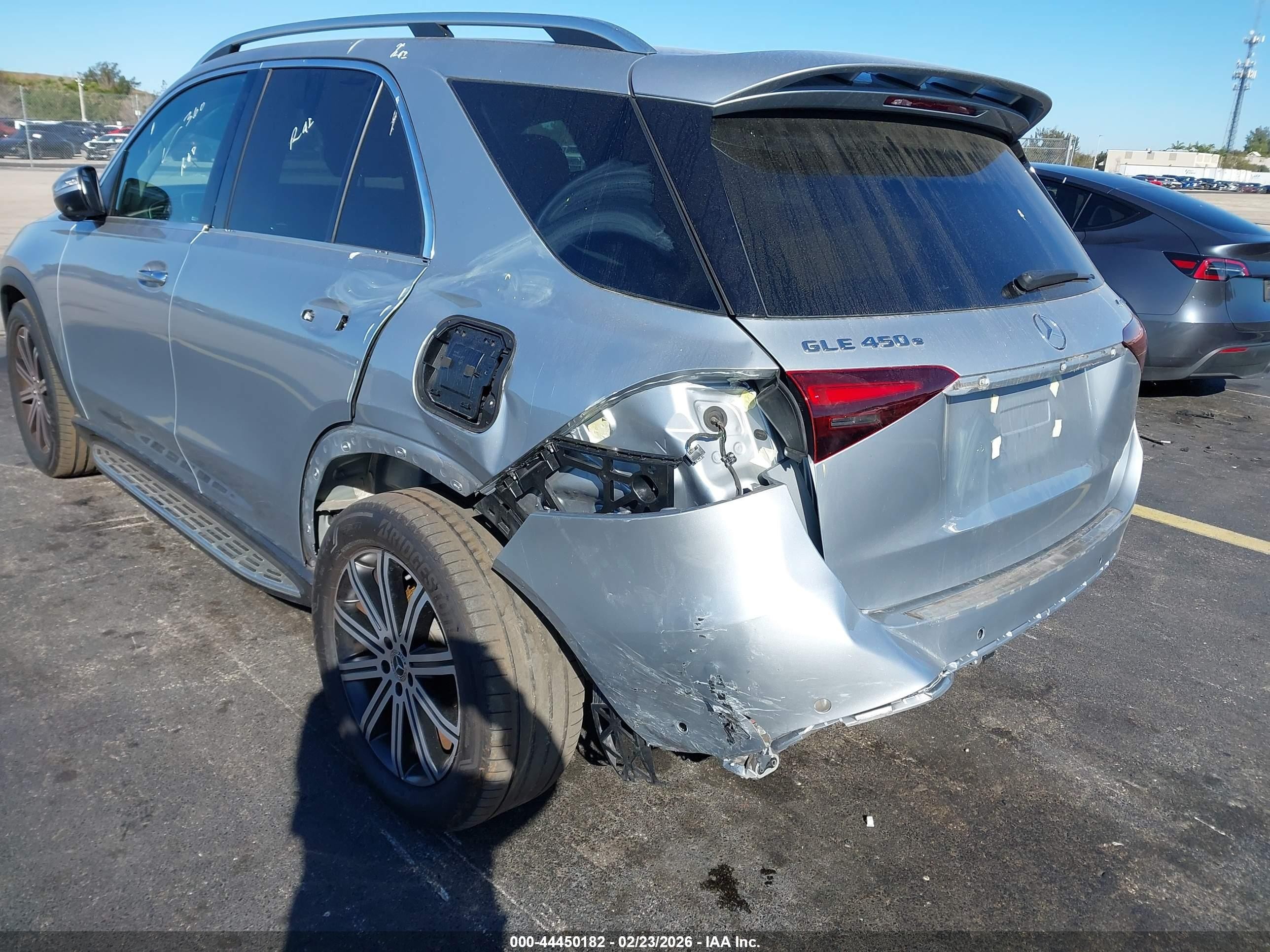 2024 Mercedes-Benz GLE-Class VIN 4JGFB4GB2RB074424 IAAI salvage auction — Rear End, Rebuildable (Florida), sold $26,250 on 2026-08-19 (photo 6)