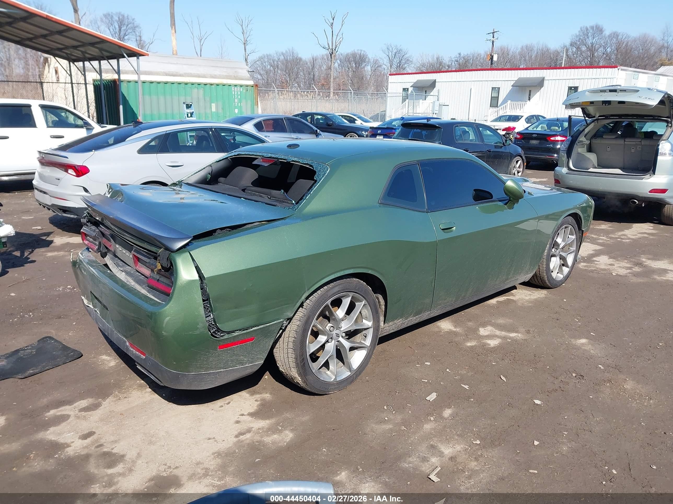 2023 Dodge Challenger VIN 2C3CDZJG0PH521263 IAAI salvage auction — Rear End, Salvage - Greater Than 75% (Maryland), sold $5,525 on 2026-06-23 (photo 4)
