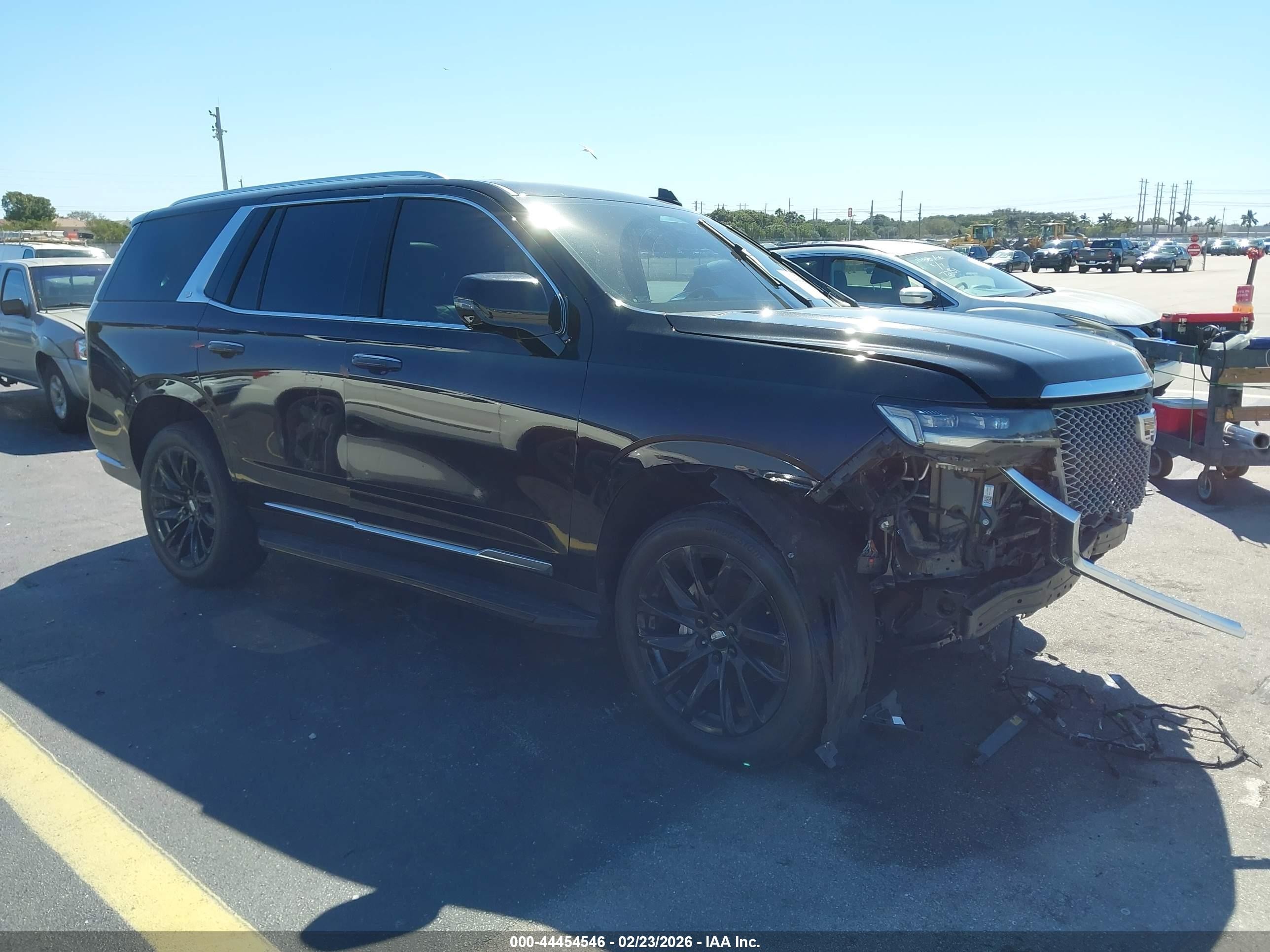 2021 Cadillac Escalade VIN 1GYS4BKL9MR479093 — IAAI salvage auction photo
