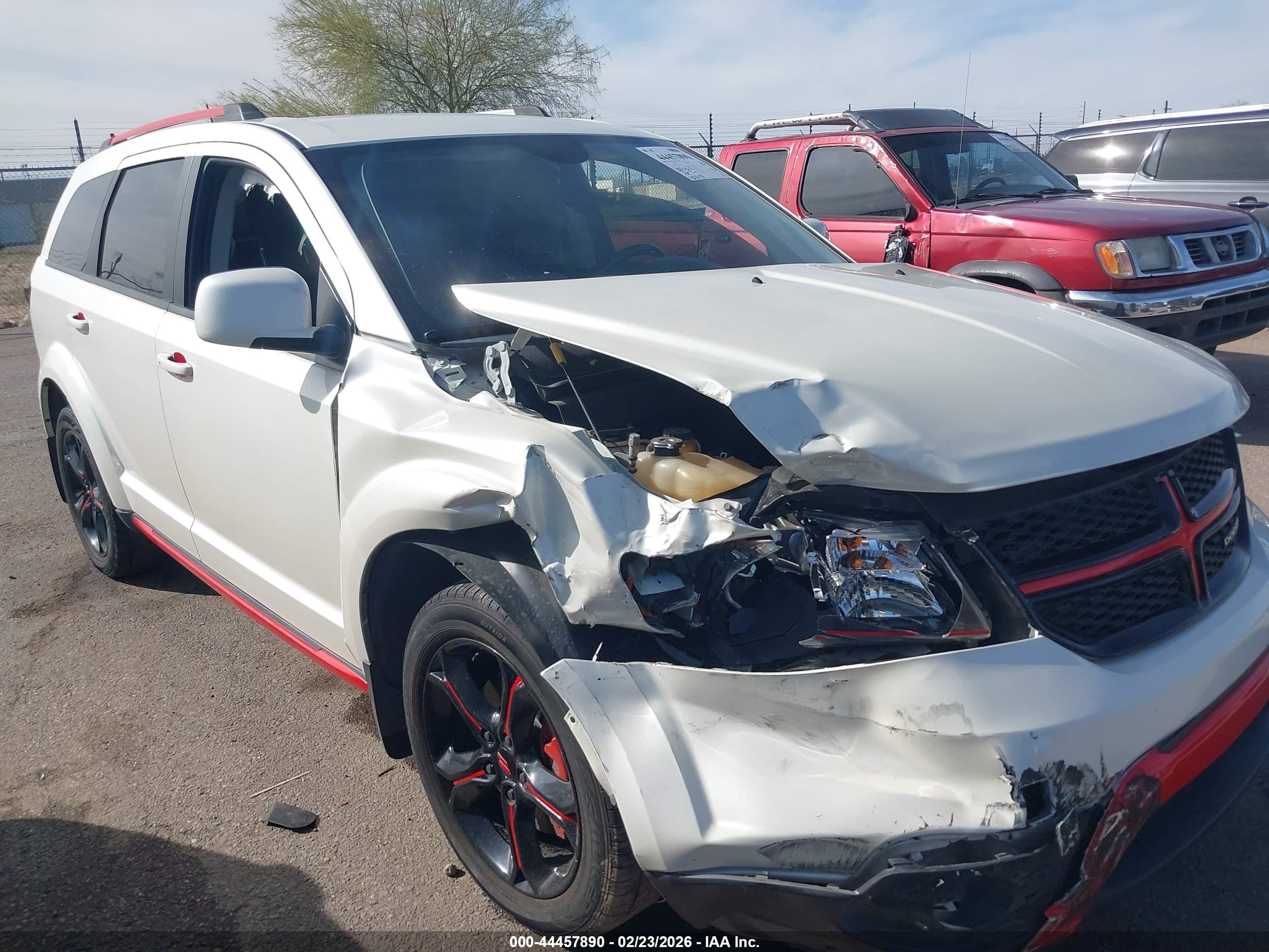 2018 Dodge Journey VIN 3C4PDCGGXJT475943 IAAI salvage auction — Unknown, Salvage (Arizona), sold $1,525 on 2026-07-09 (photo 6)