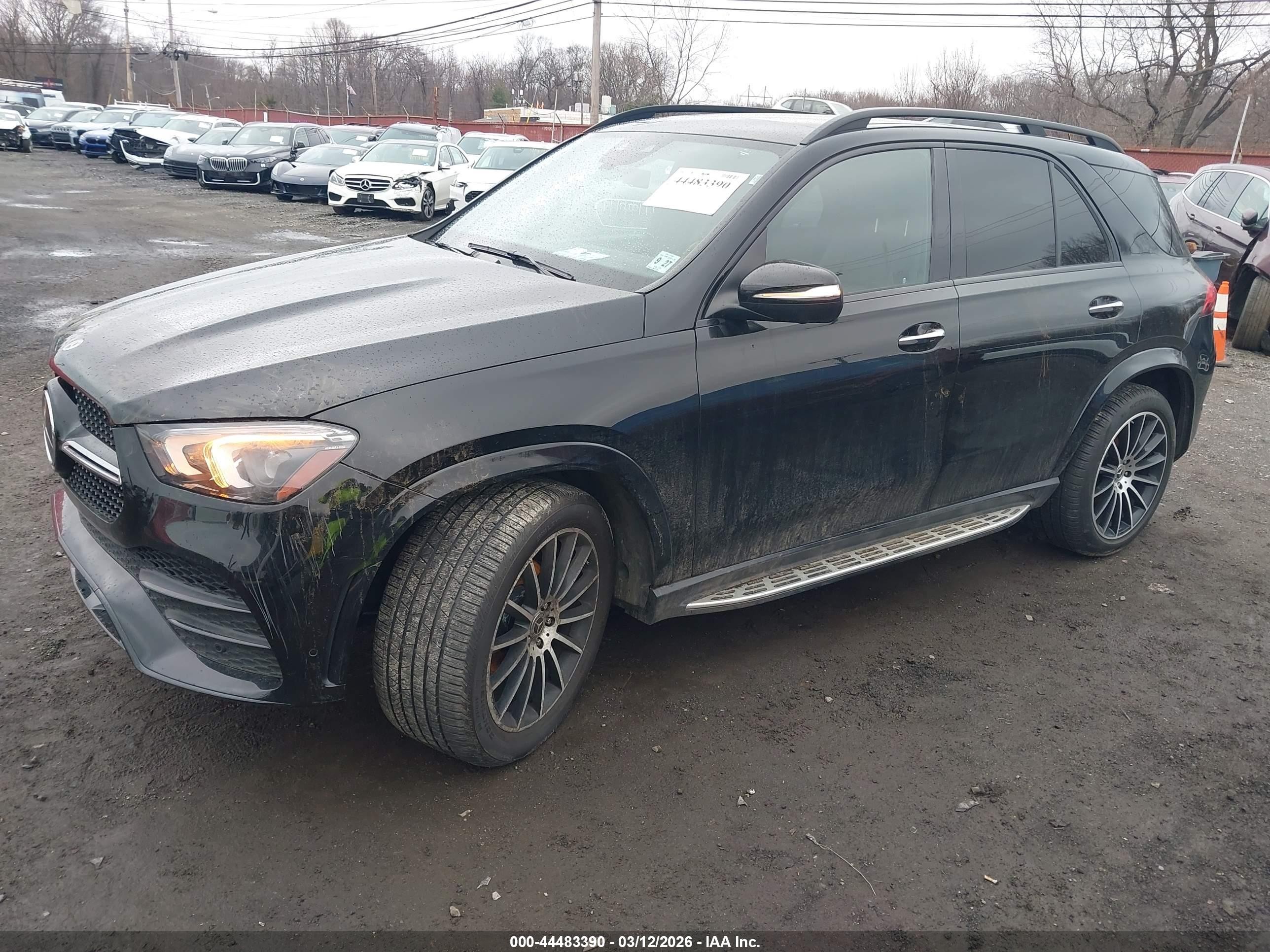2022 Mercedes-Benz GLE-Class VIN 4JGFB4KB5NA829914 IAAI salvage auction — Side, Salvage (Idaho), sold $25,500 on 2026-09-12 (photo 6)