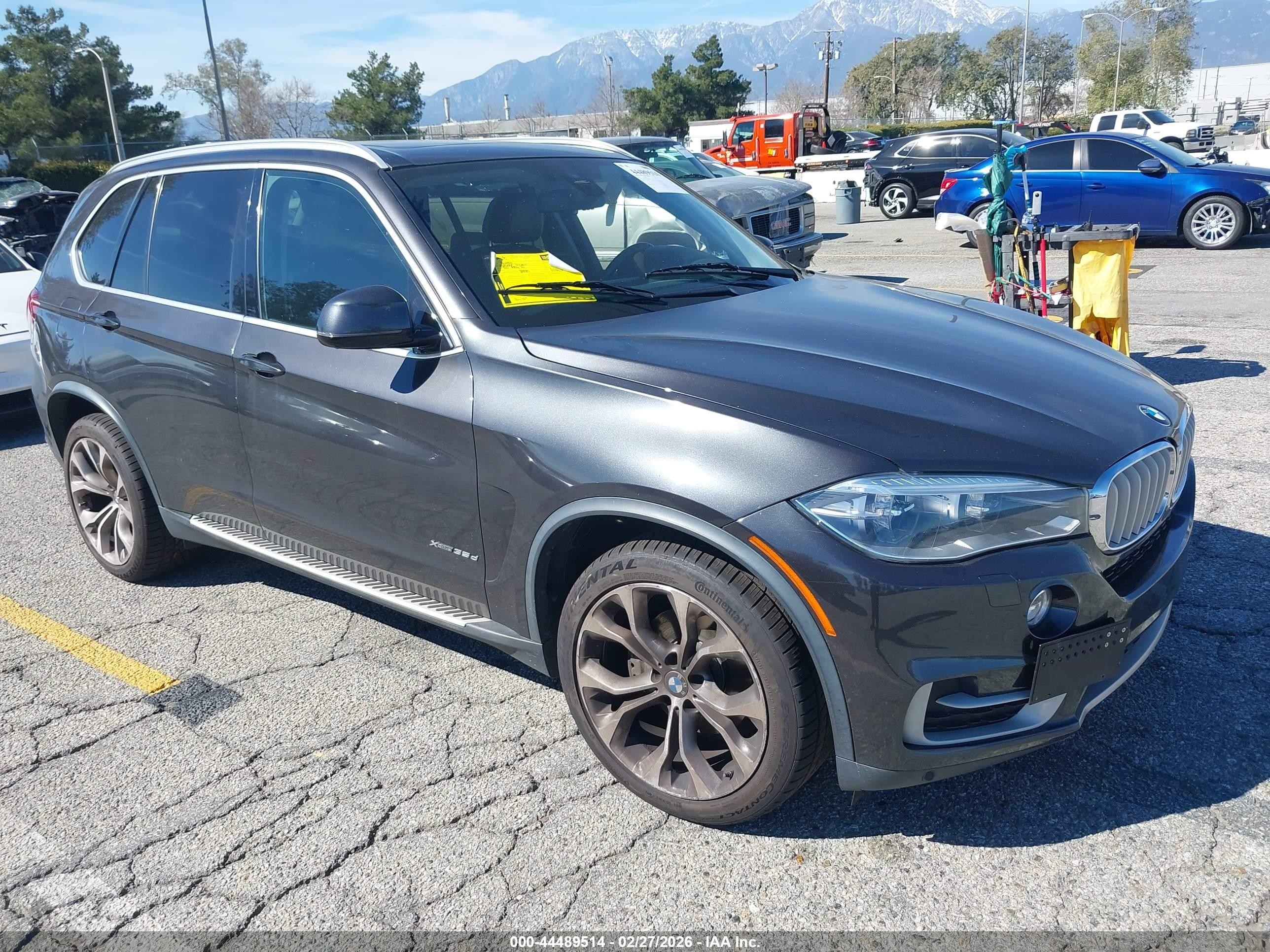 2014 BMW X5 VIN 5UXKS4C5XE0J95547 — IAAI salvage auction photo